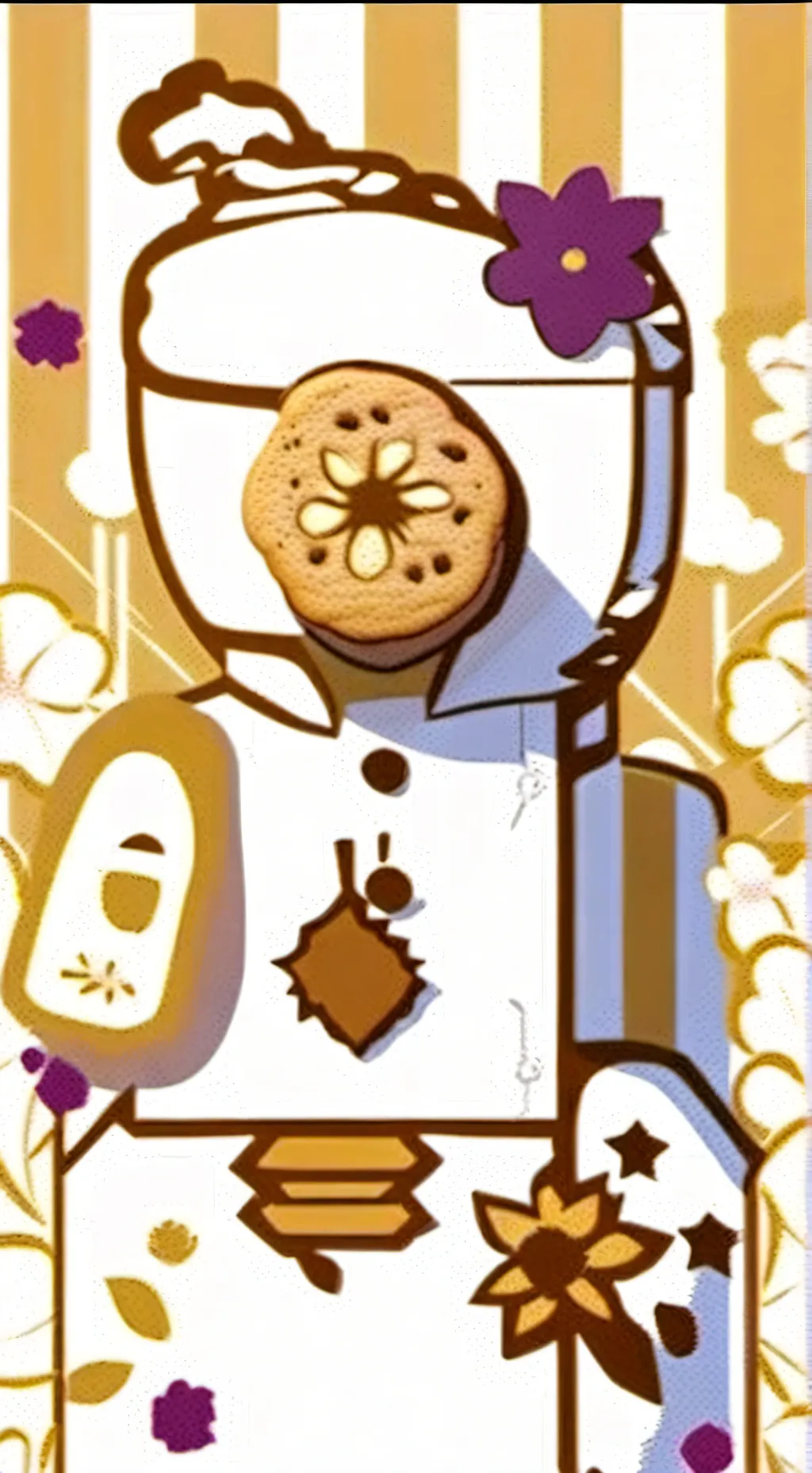 ai character: PVC x SMC  background