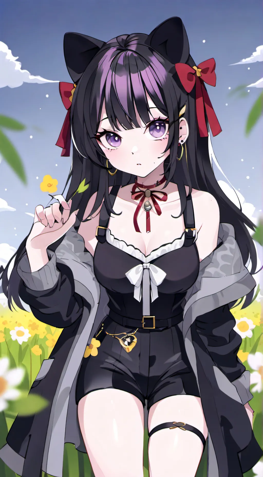 ai character: Kitsune background