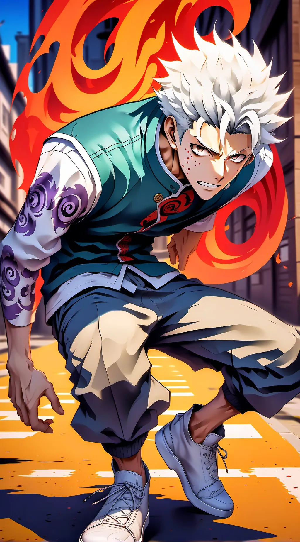 ai character: Gojo background