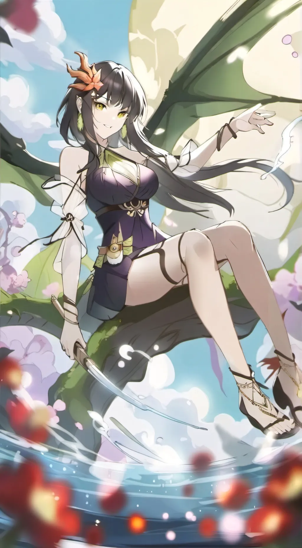 ai character: Zoe background