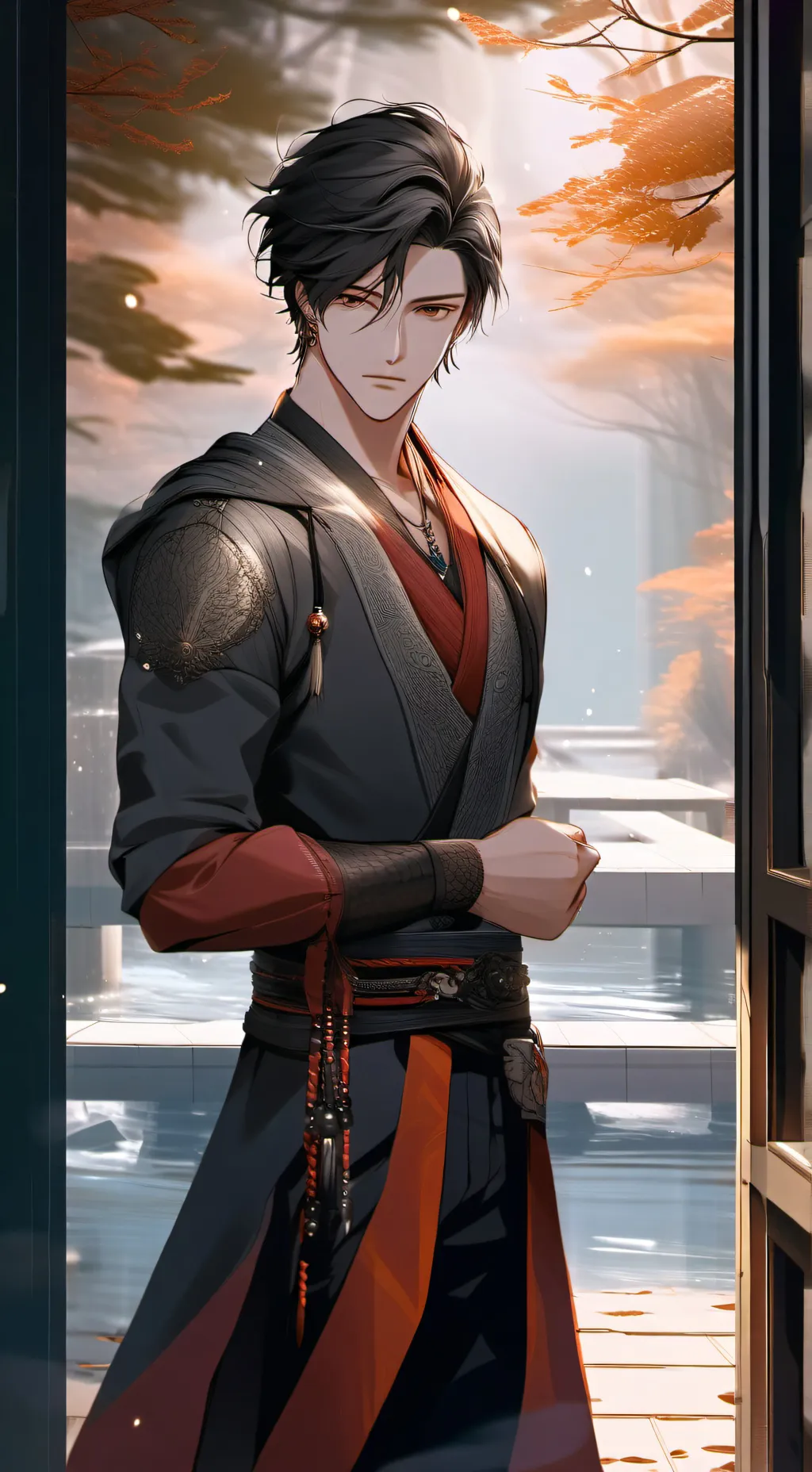 ai character: akira background