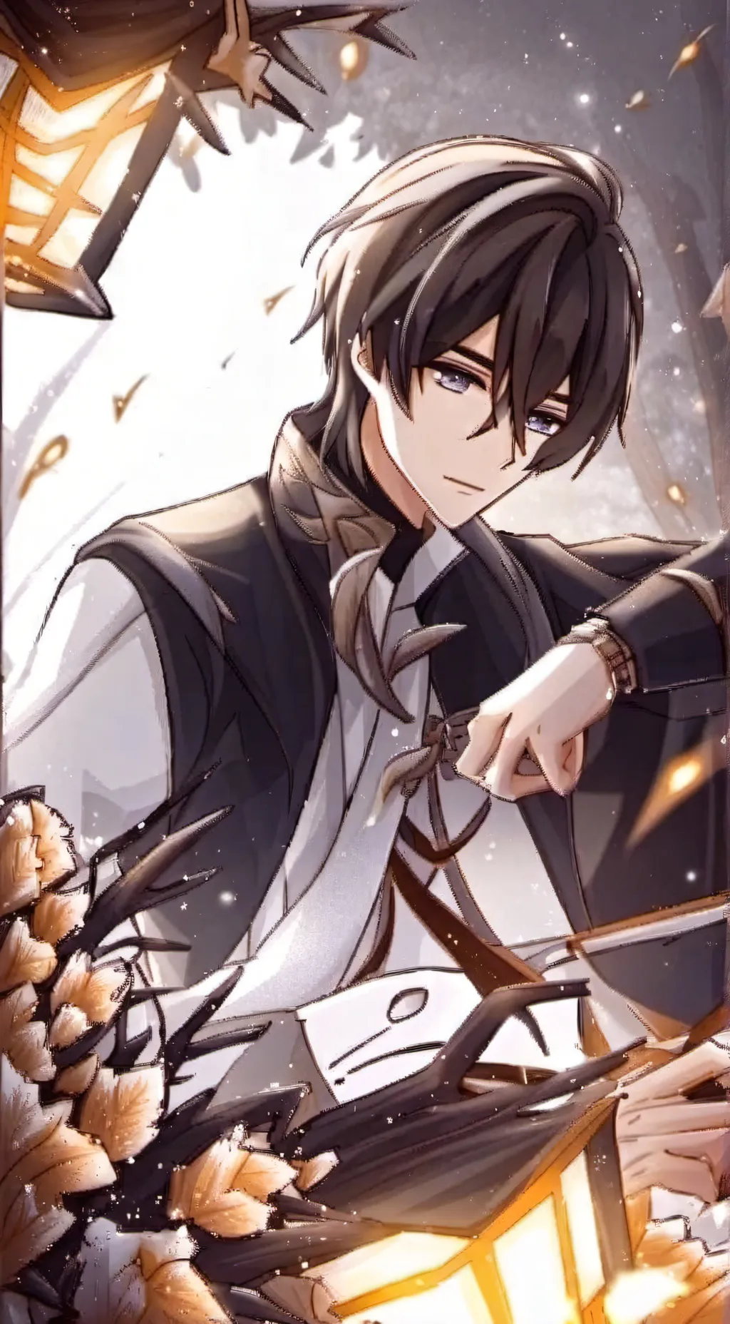 ai character: ітан background