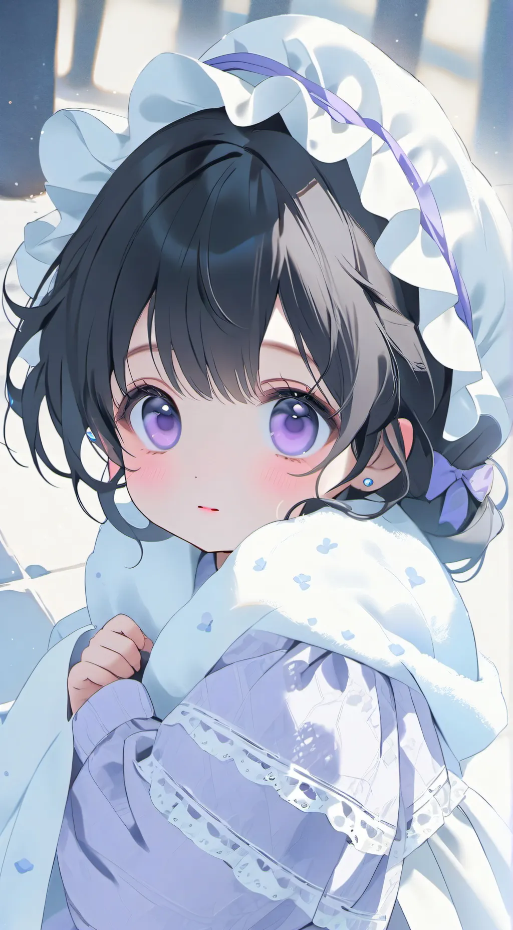 ai character: baby kanao background