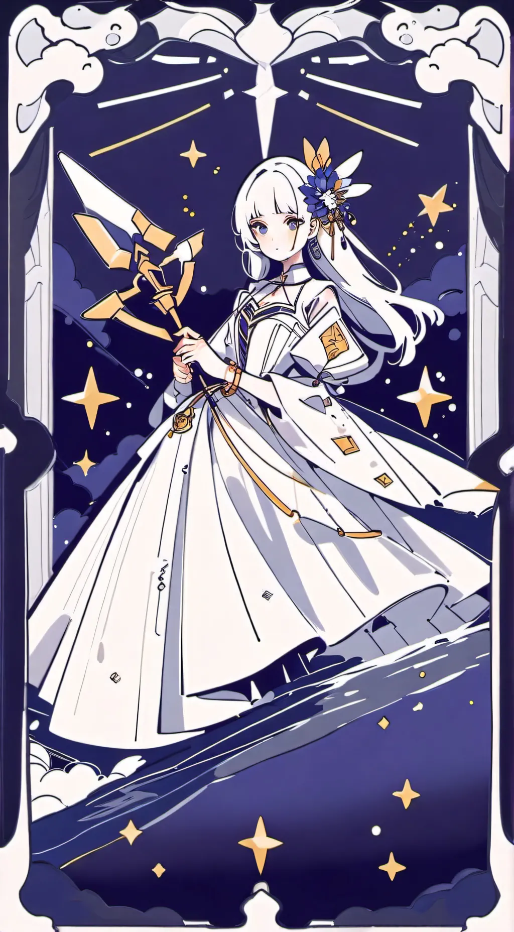 ai character: mina background