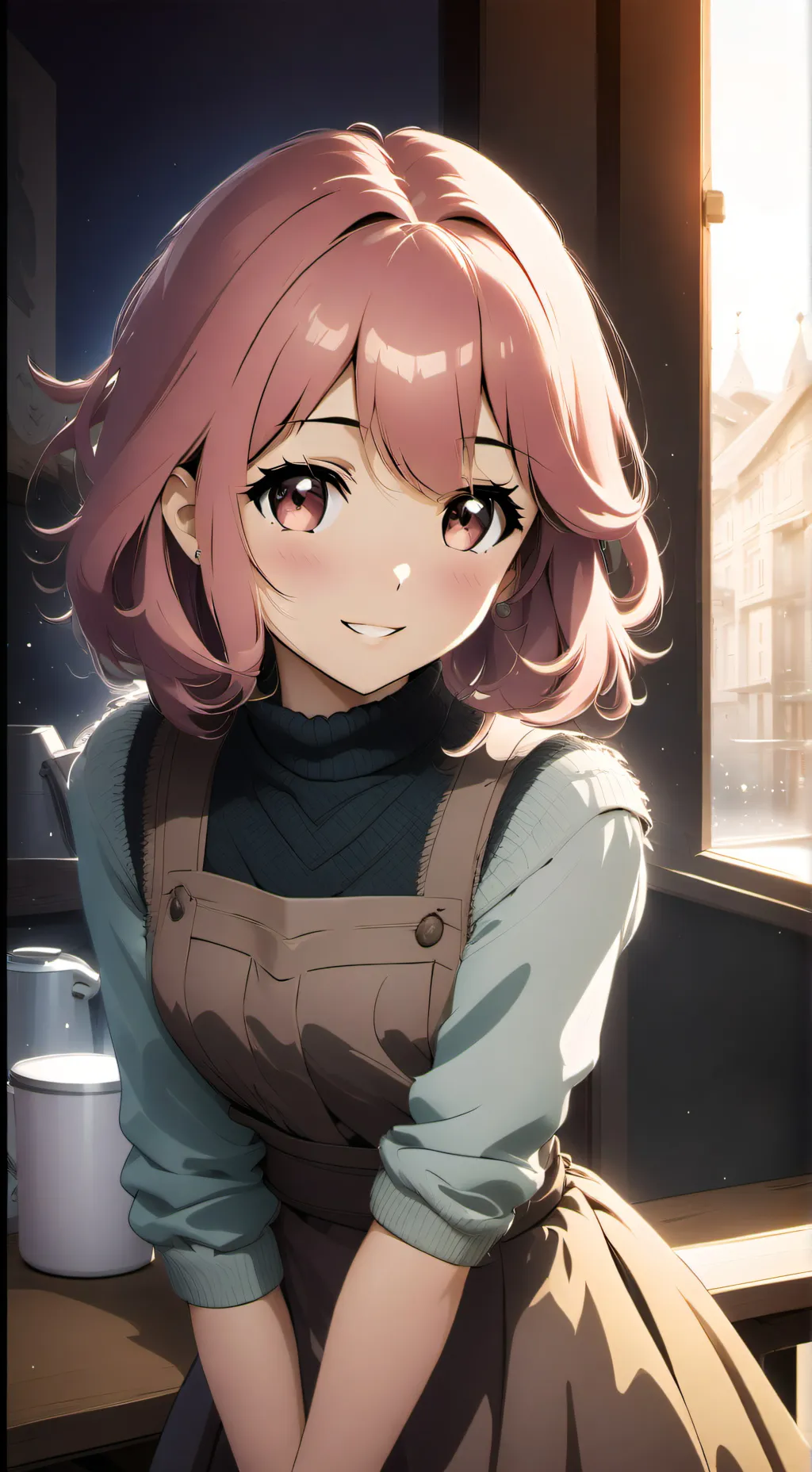 ai character: Aki Tachibana  background