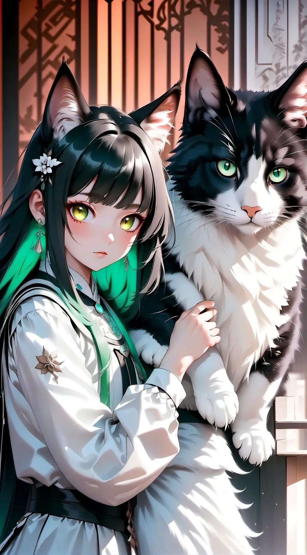 ai character: домашнійд? background