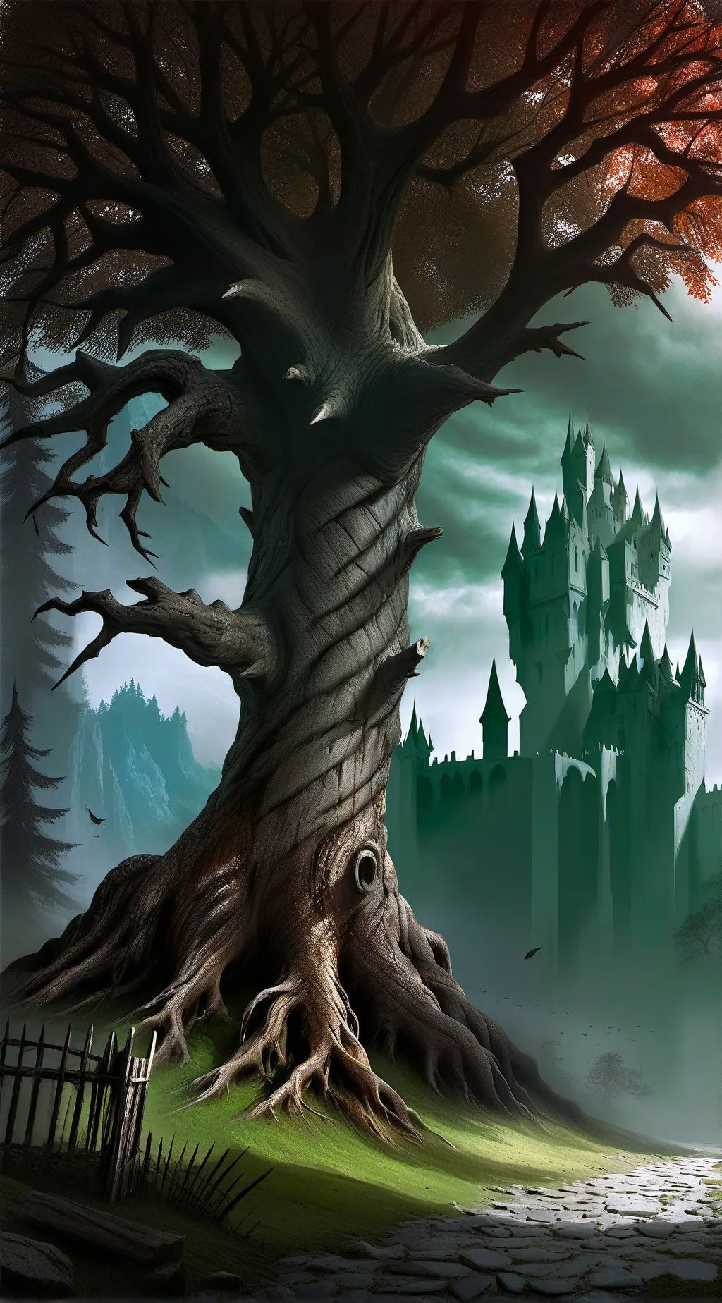 ai character: Evil kingdom background