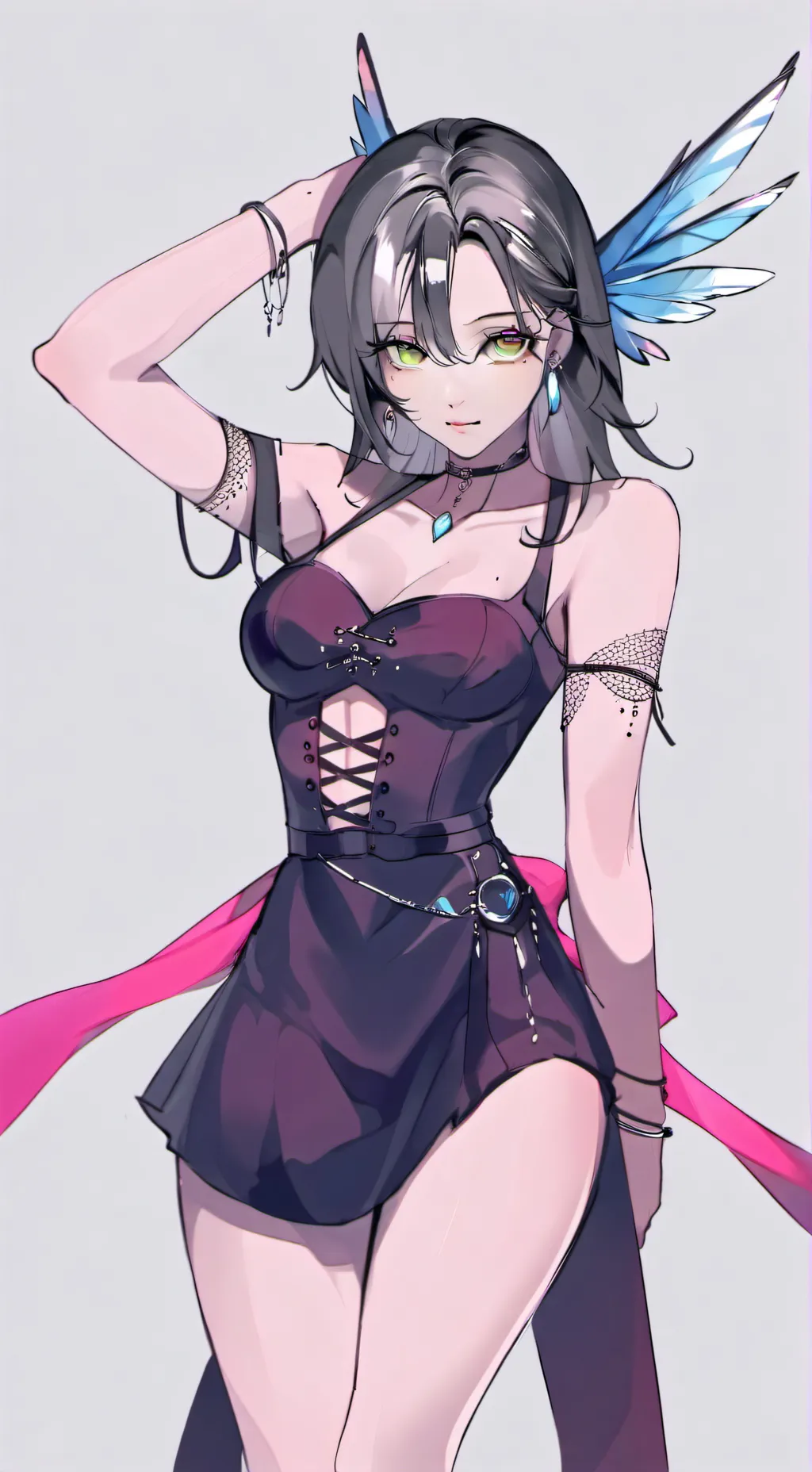 ai character: Rarity. background