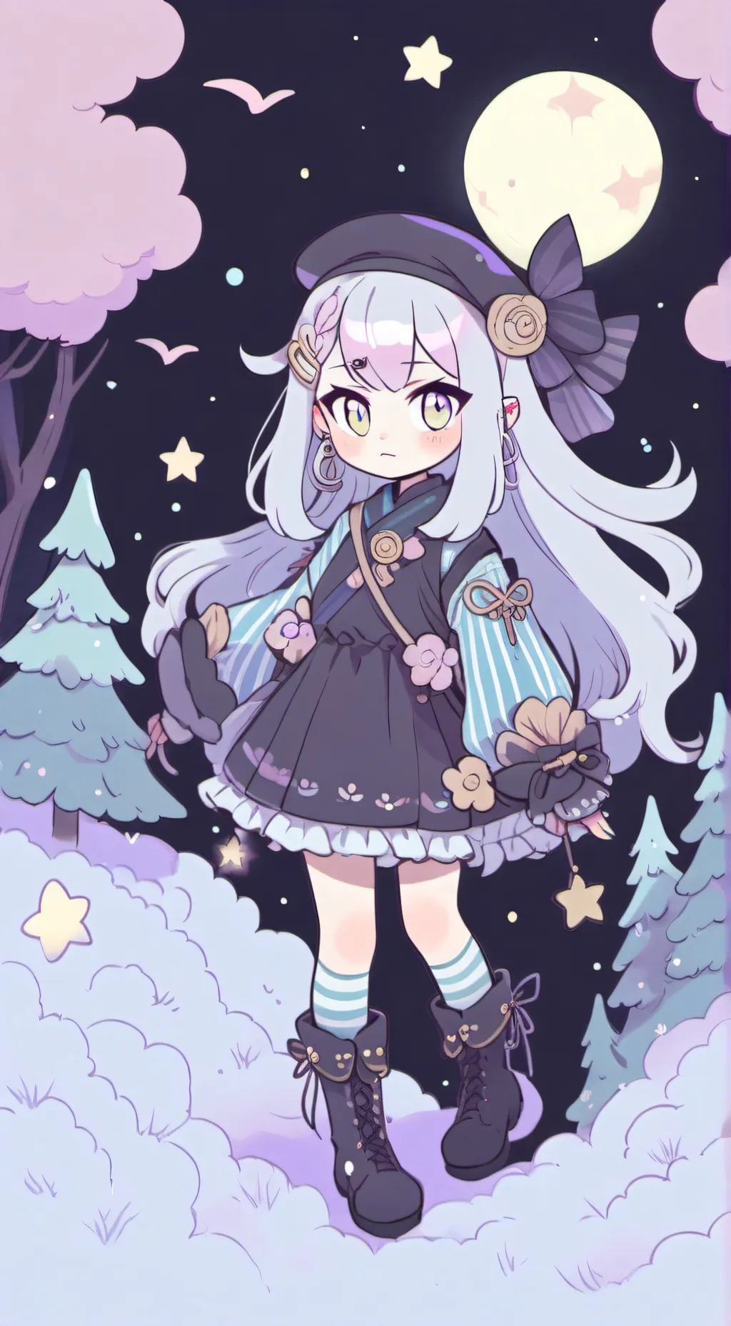 ai character: Sue Ellen  background