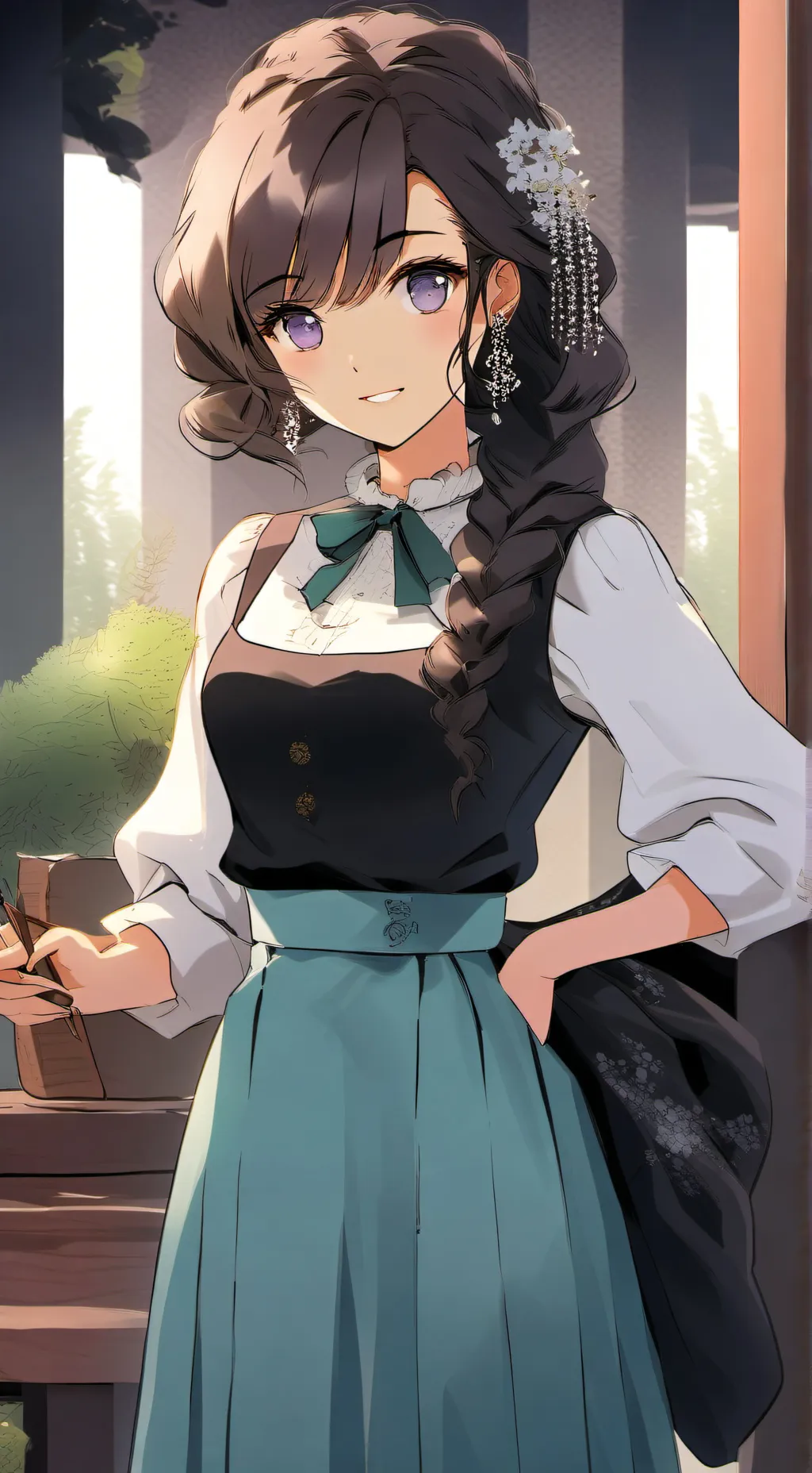 ai character: госпожа background