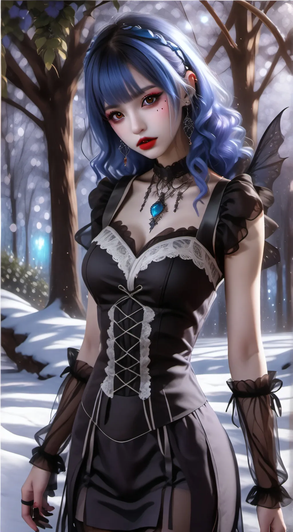 ai character: Nichole nelson  background