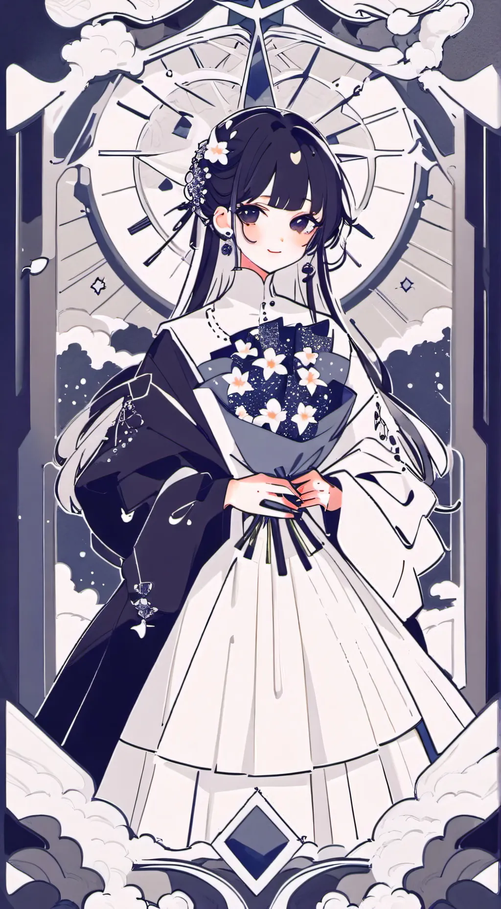 ai character: Girlfriend  background