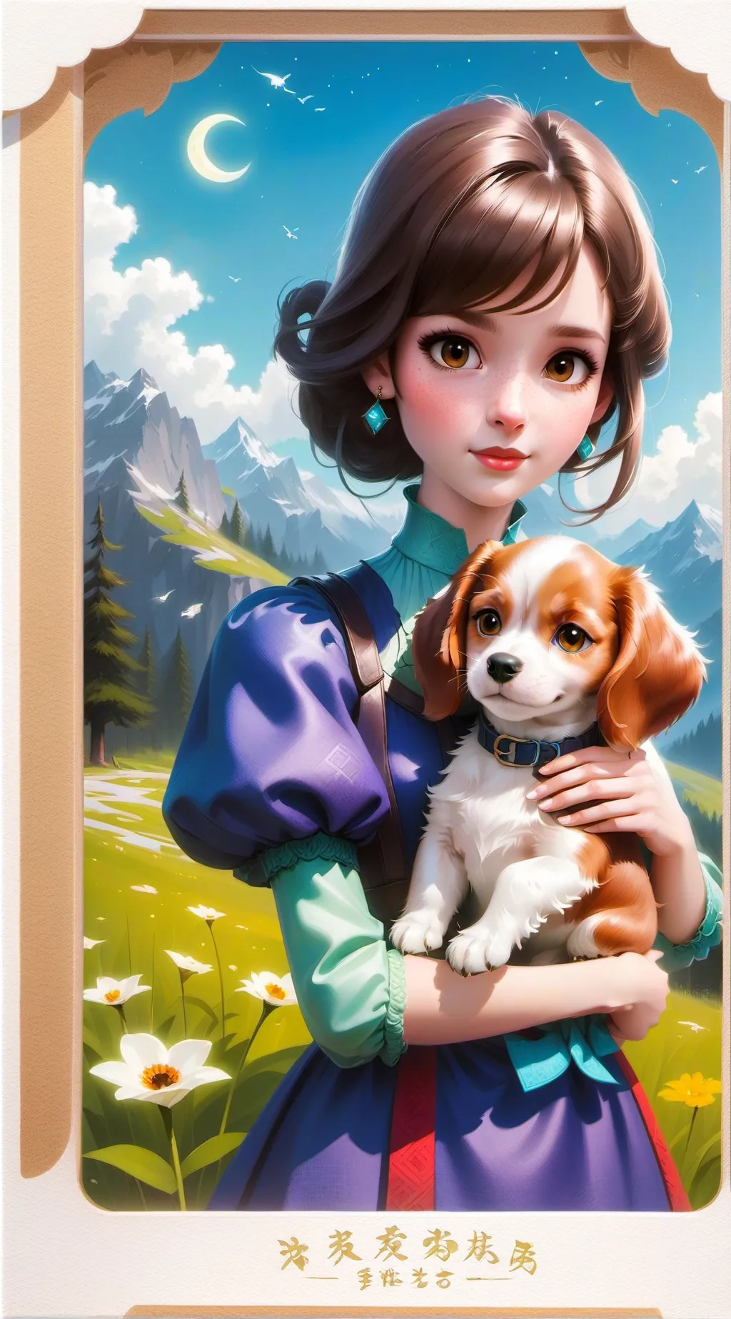 ai character: Emily-Mae background