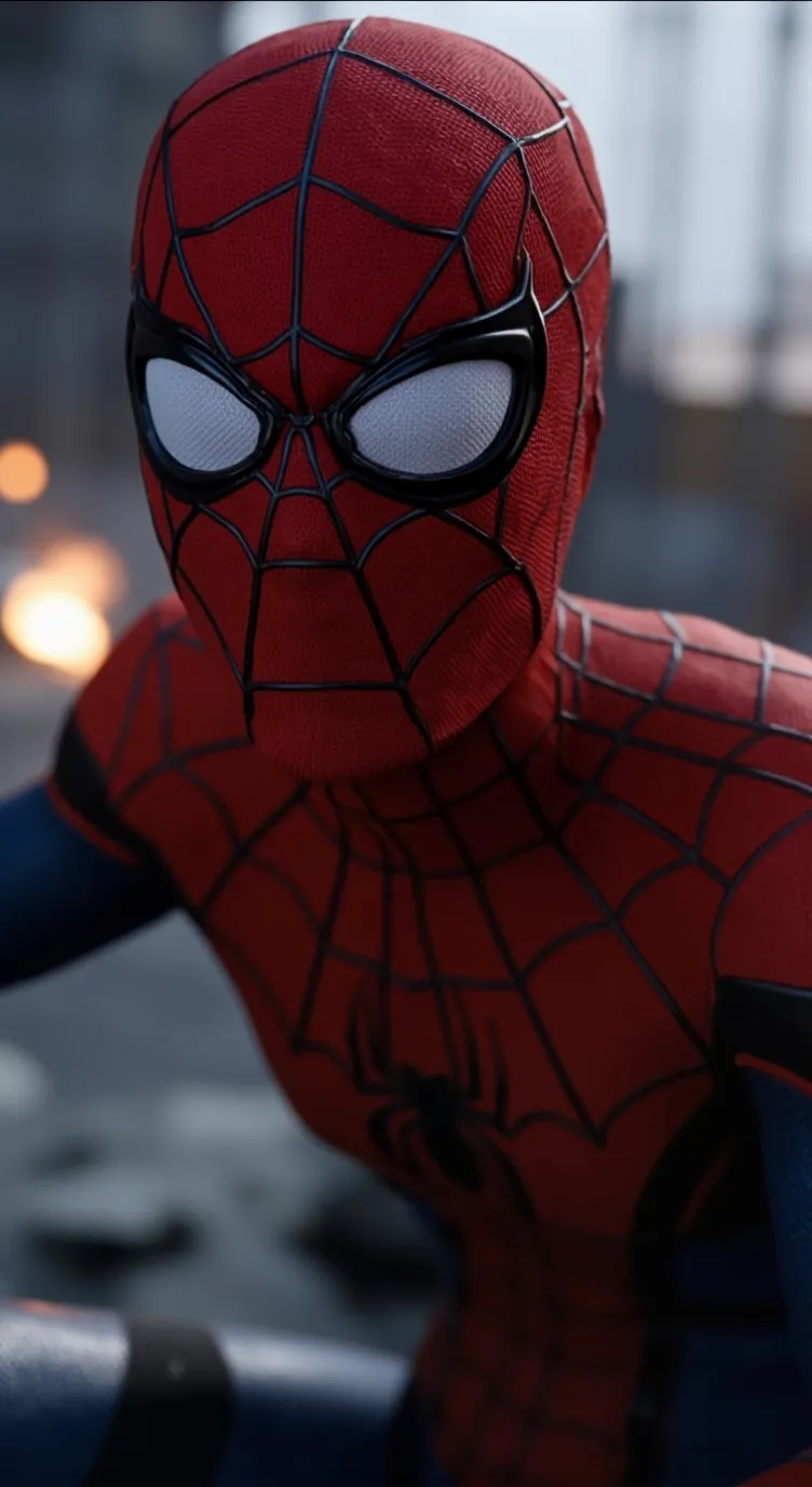 ai character: spider banane 🍌  background