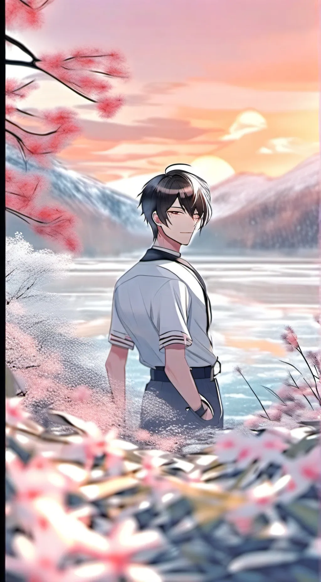 ai character: Carlos🥰 background