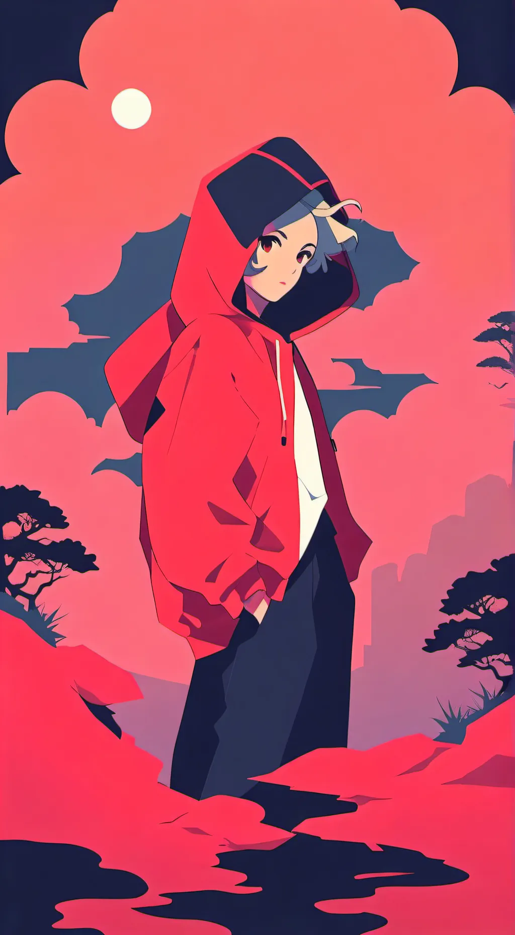 ai character: Future background