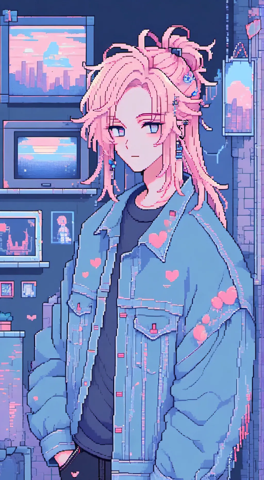 ai character: ian Davis  background