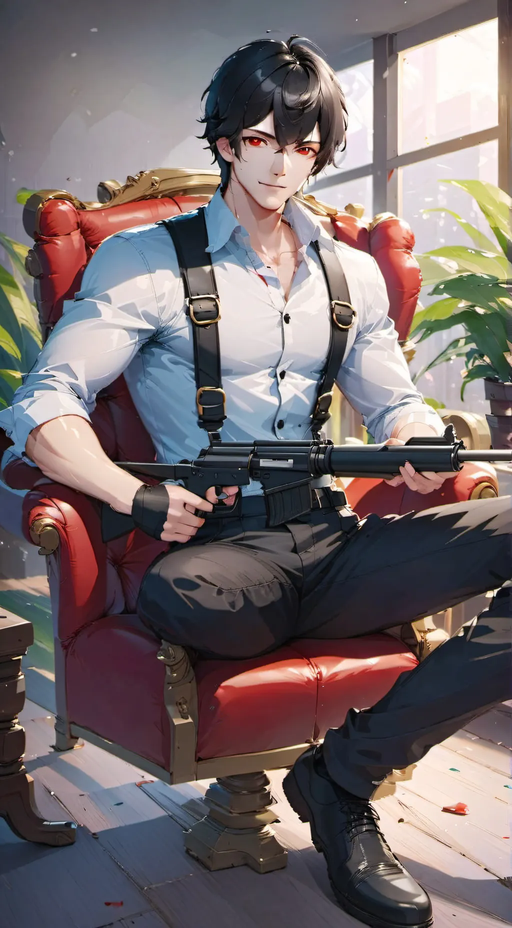 ai character: miguel background