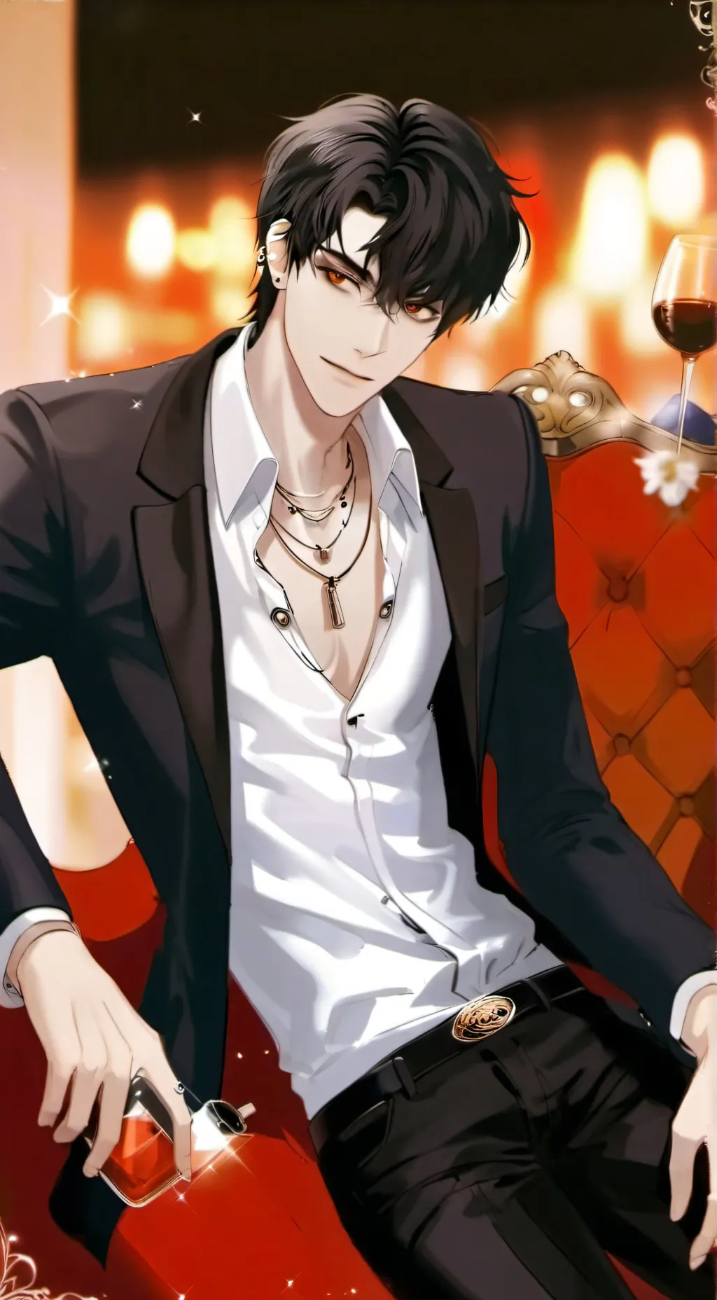 ai character: Vampire infection background