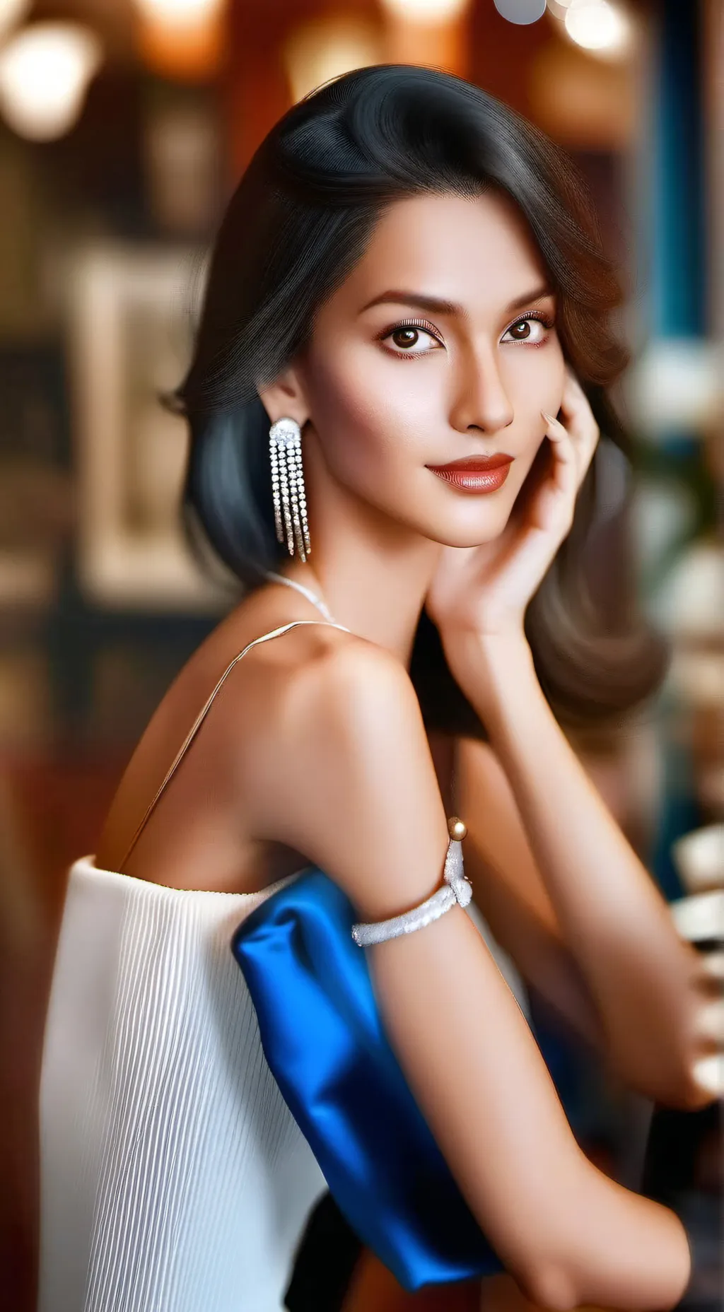 ai character: Elfy background