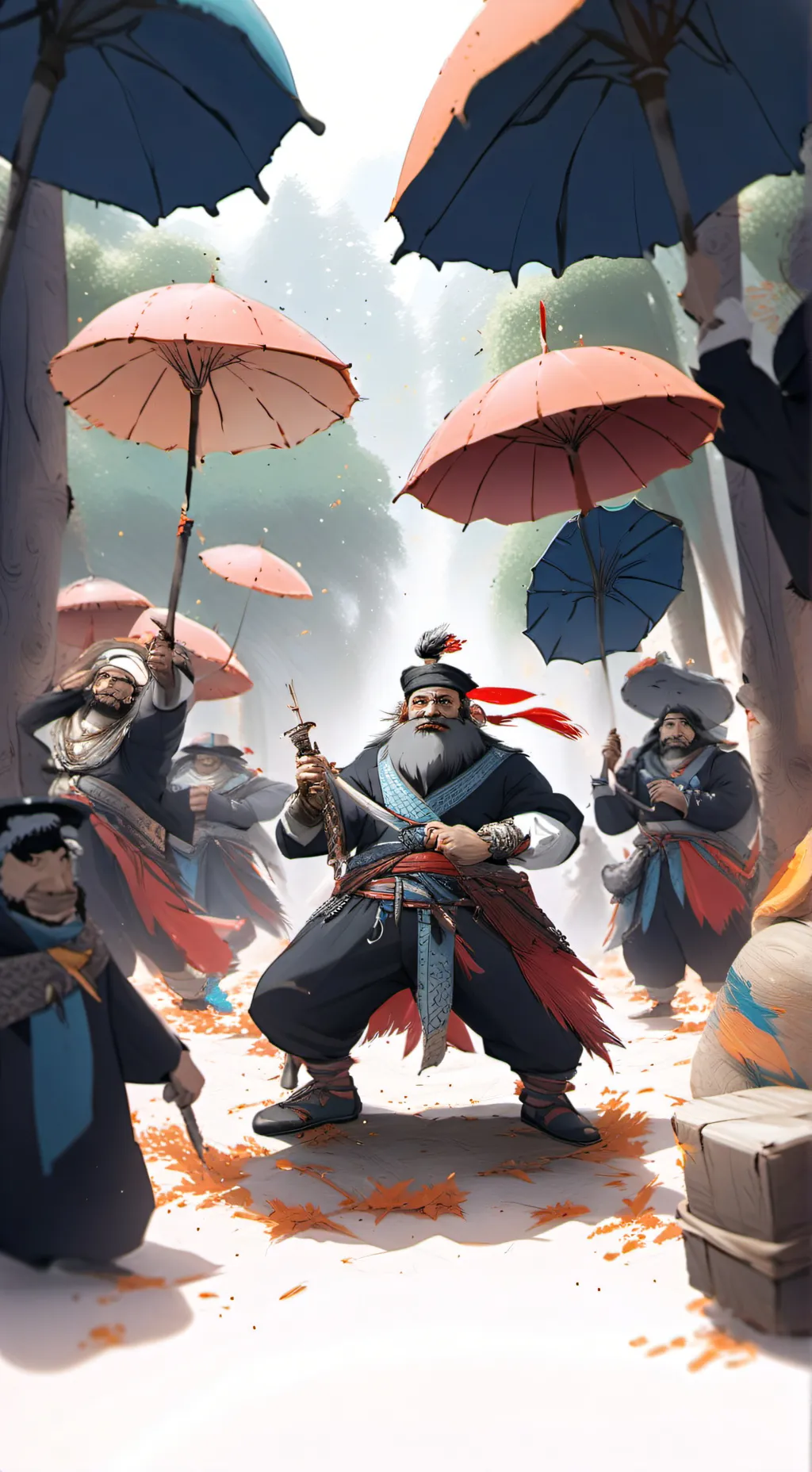 ai character: paquito ceron background