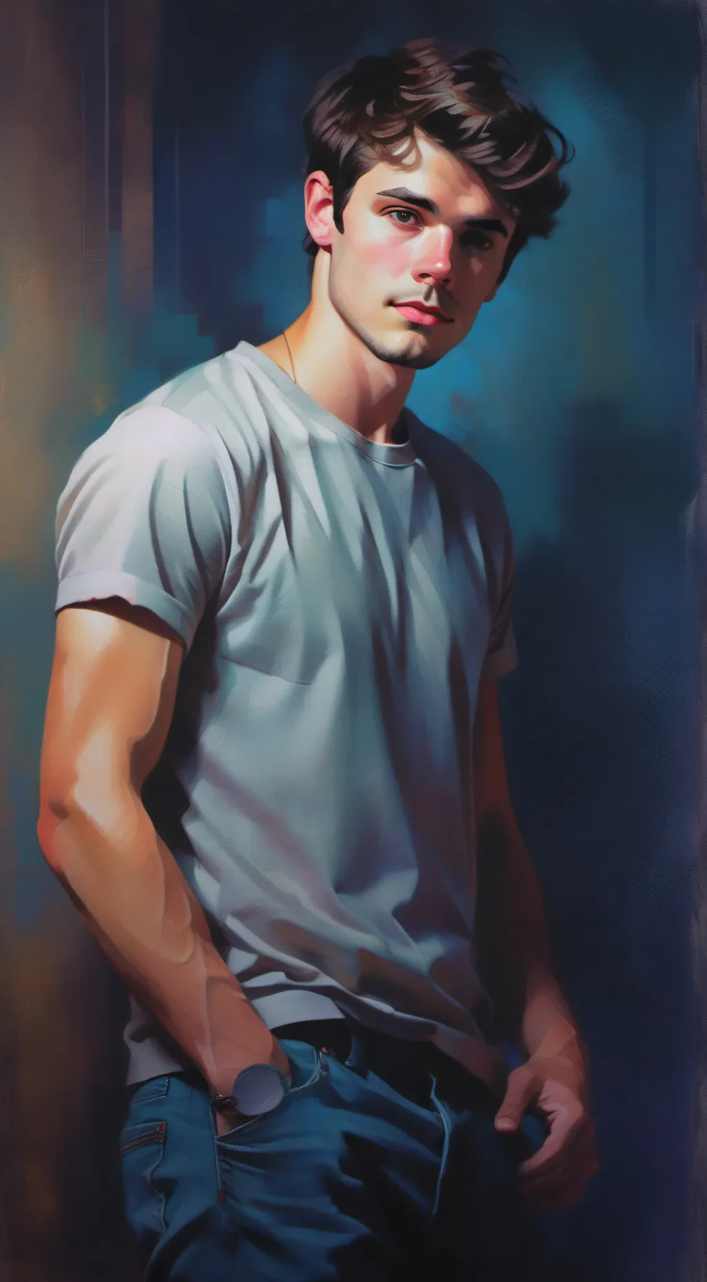 ai character: Ethan Hadich background