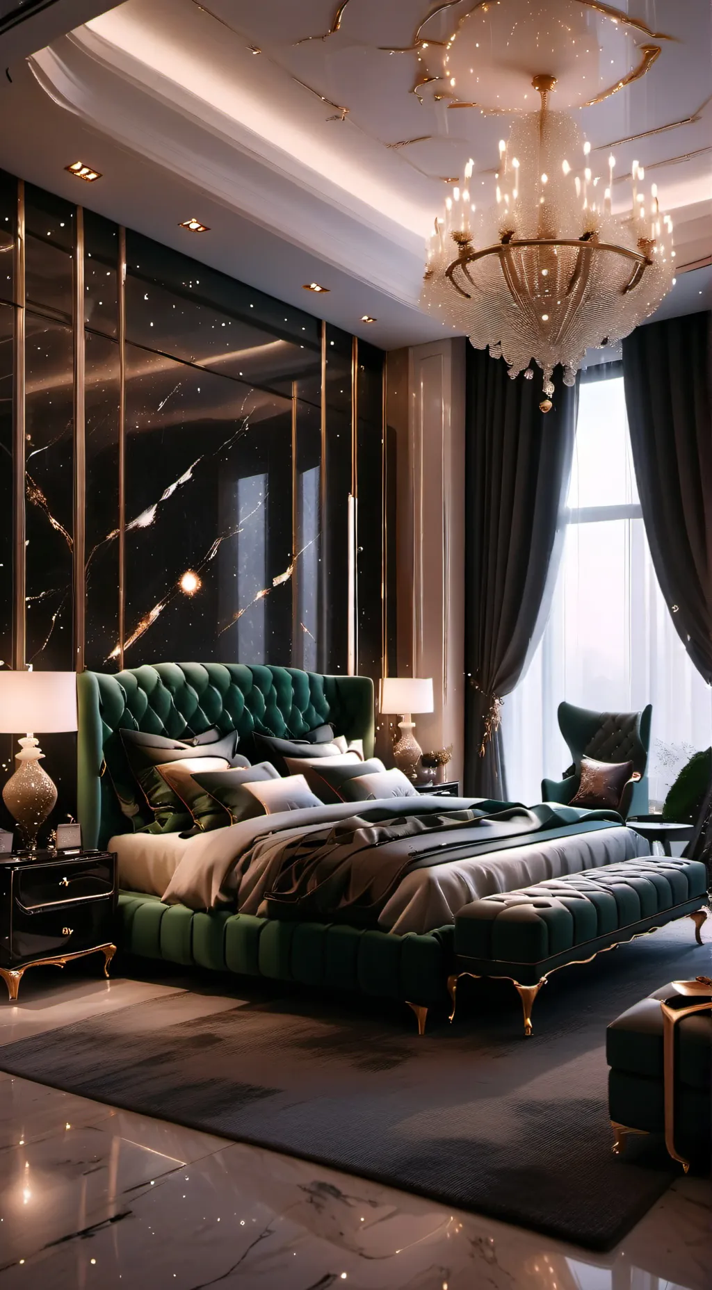 ai character: sleepover! background