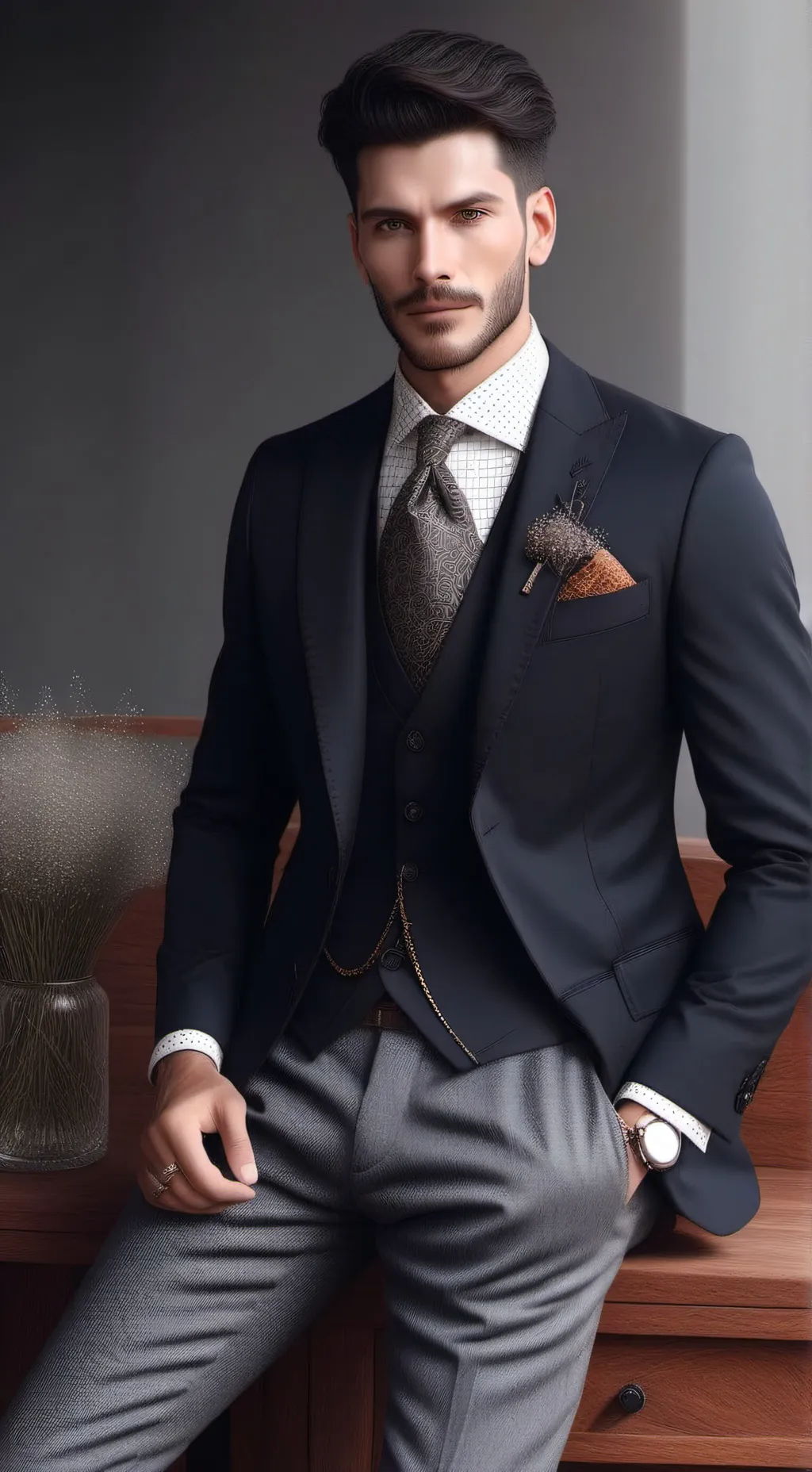 ai character: Andrew background