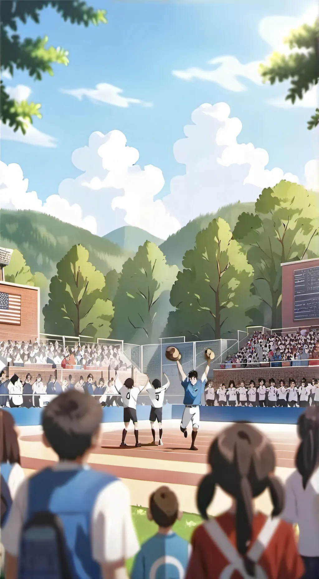 ai character: School background