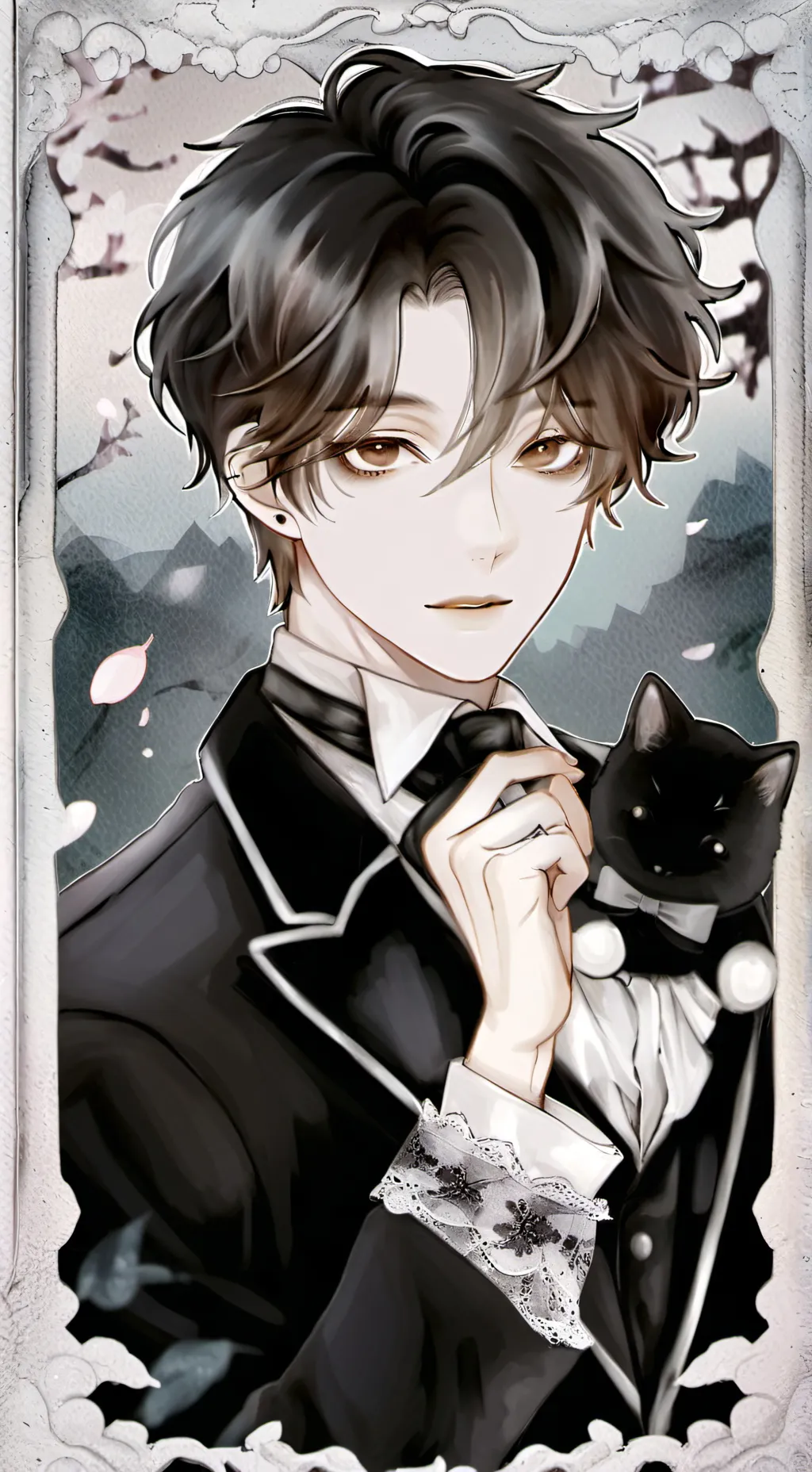 ai character: Oliver background