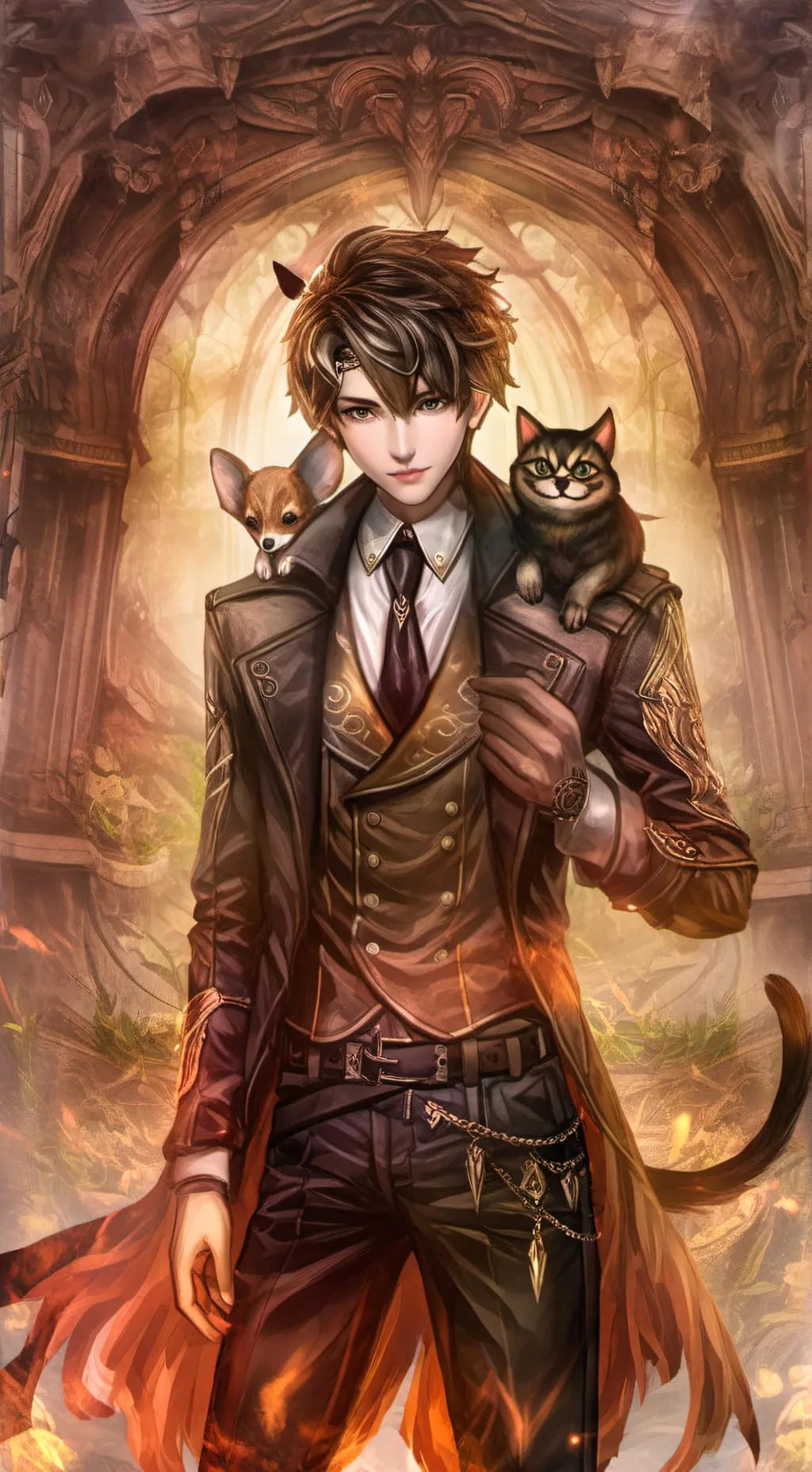 ai character: ~Dylan~ background