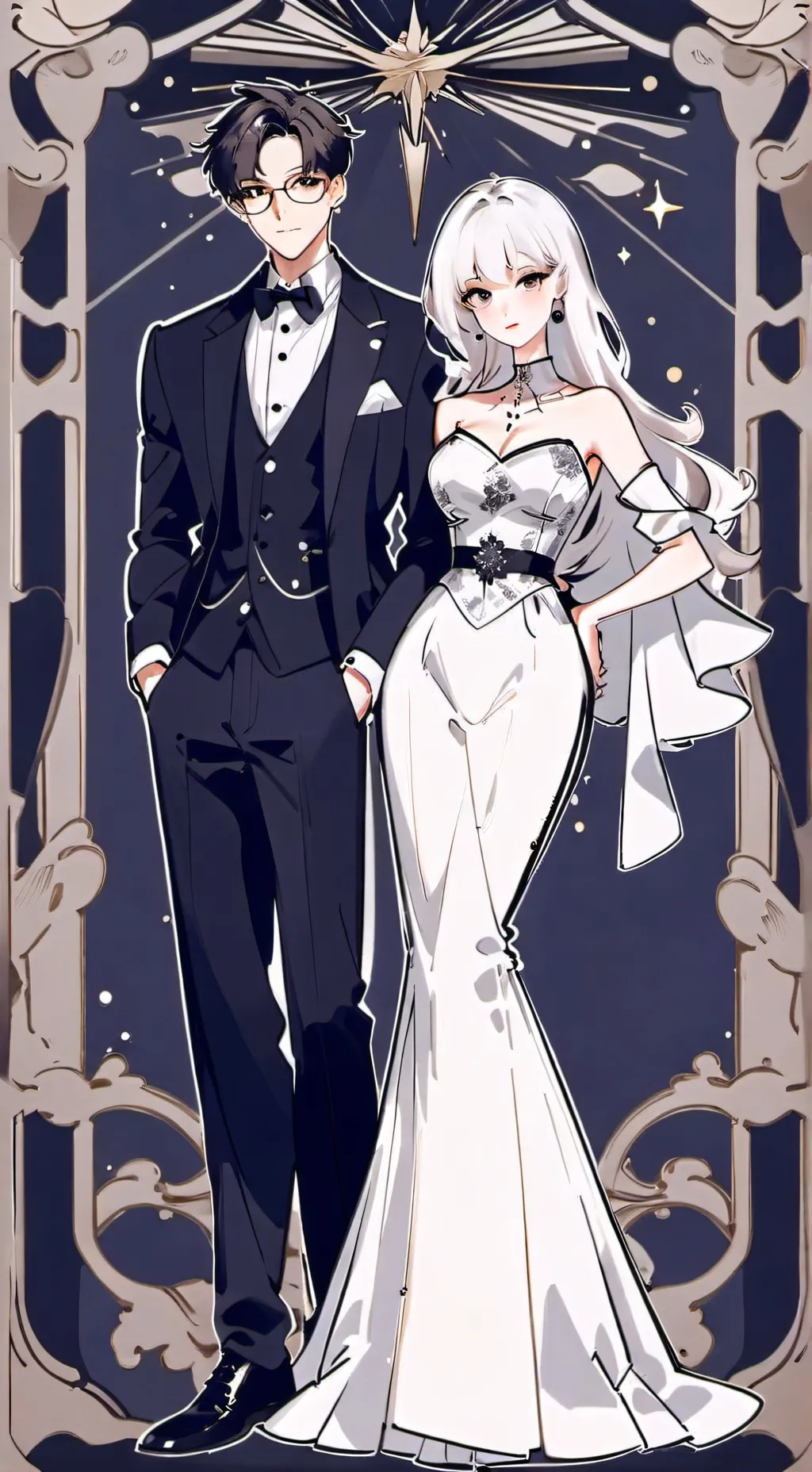 ai character: Lucrezia e Matteo background