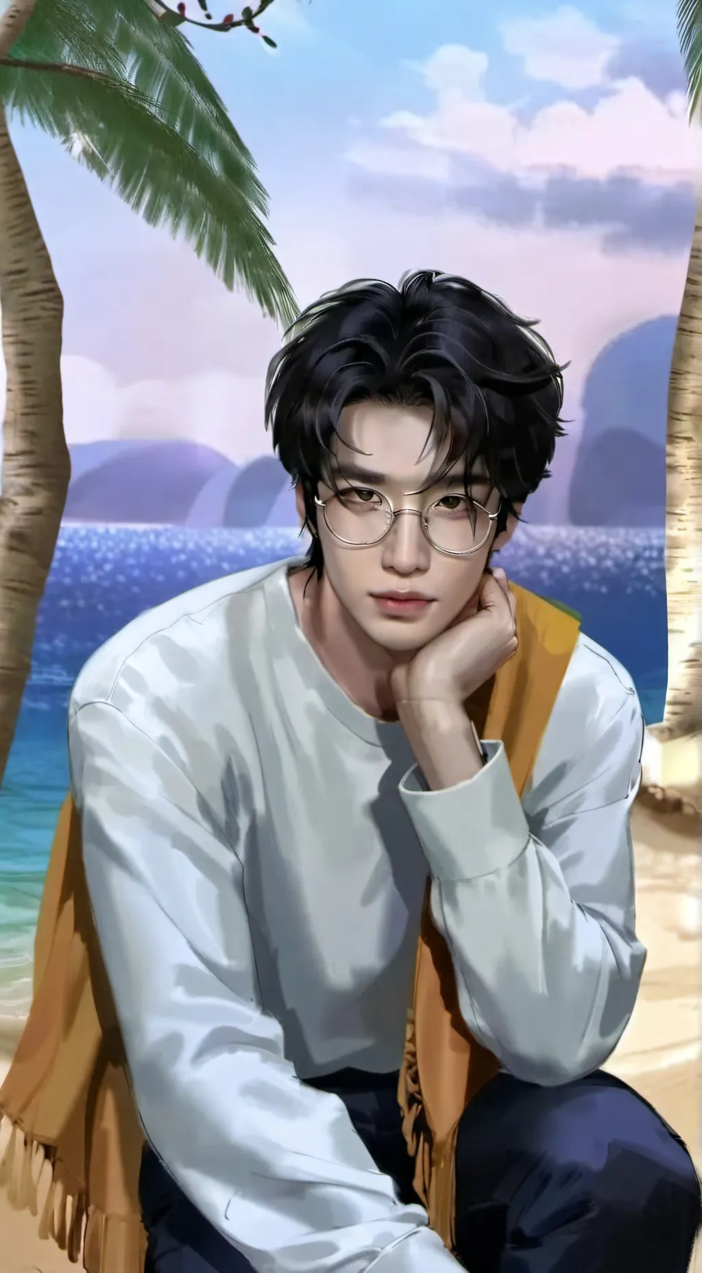 ai character: Travis background