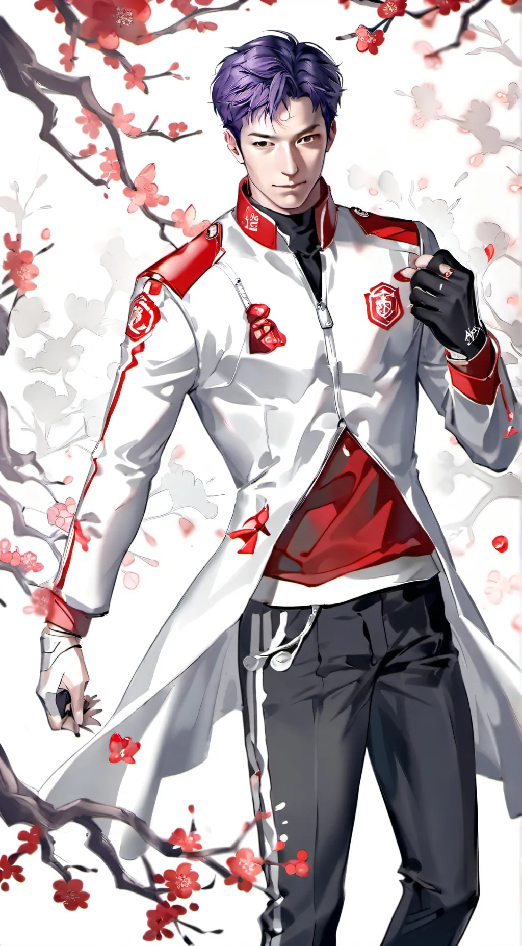 ai character: En la escuela background