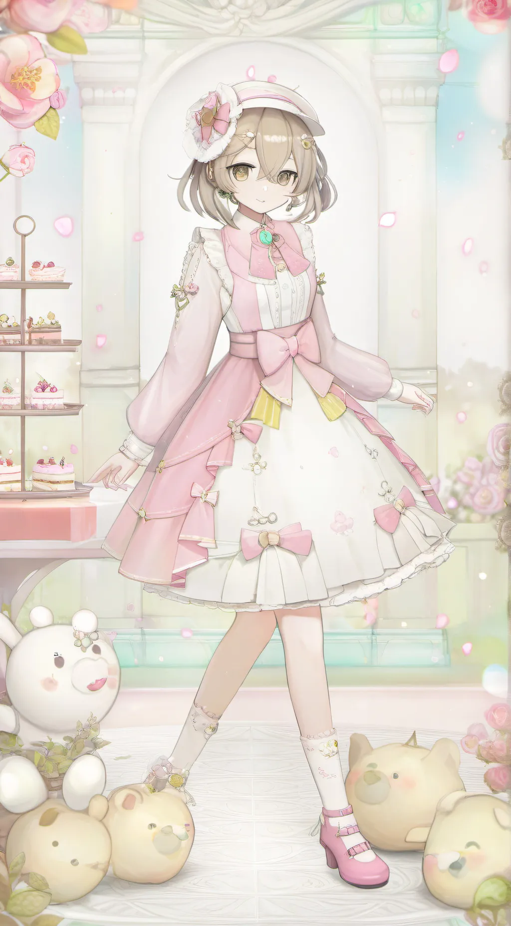 ai character: •|Dw but remake!|• background