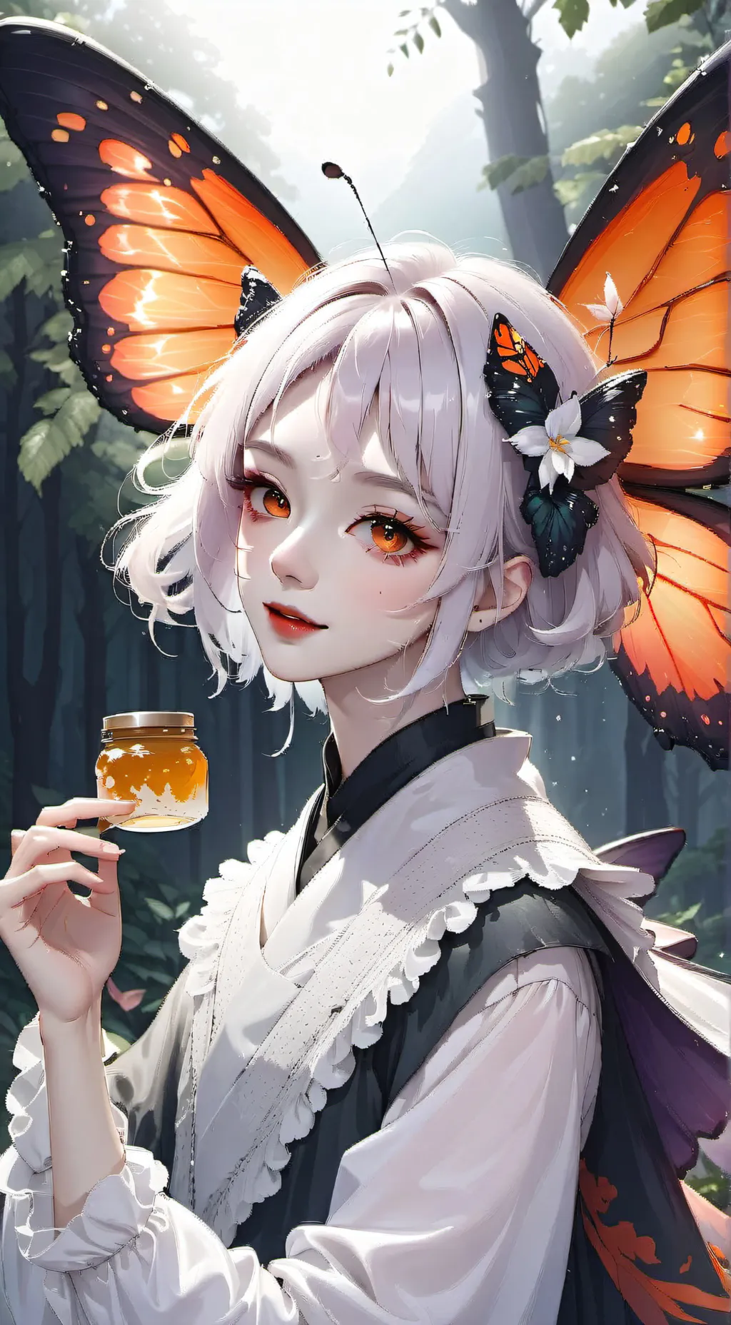 ai character: Monarch Whisperer background