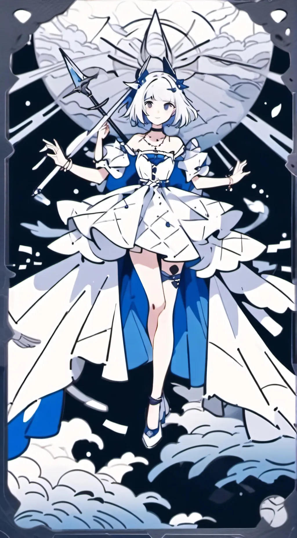 ai character: {~Sprouts world~} background