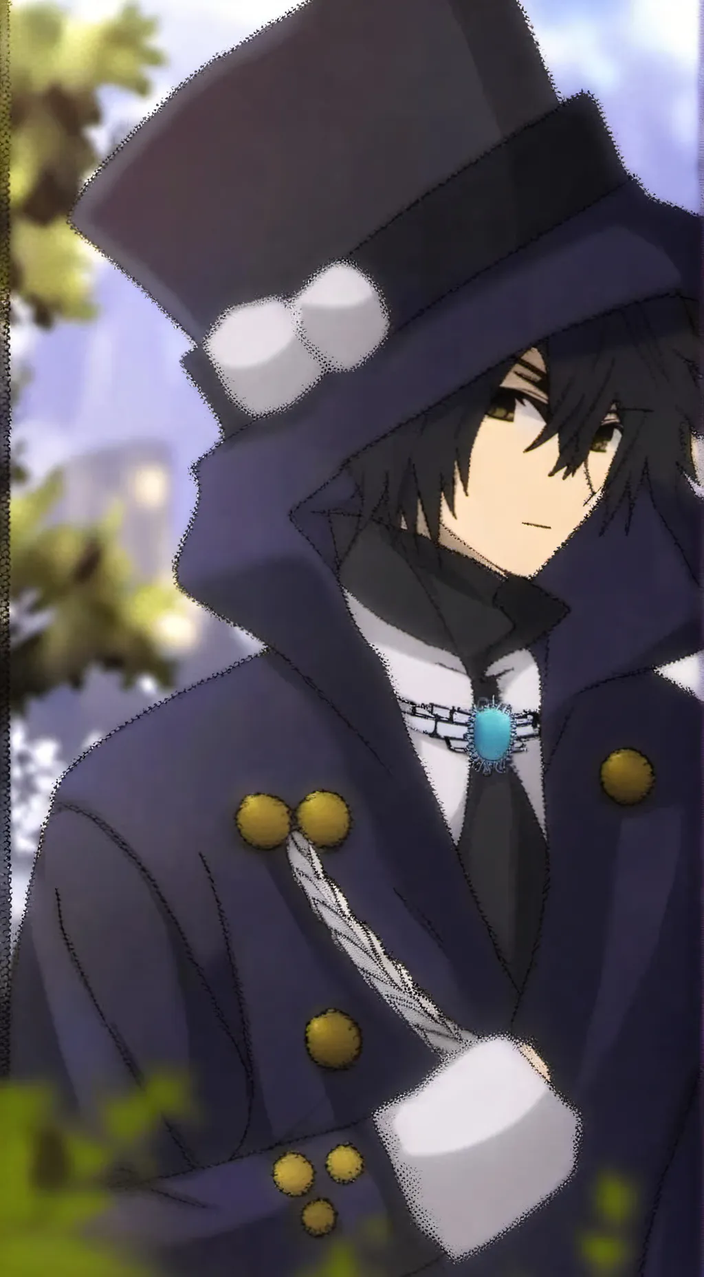 ai character: Shadow  background