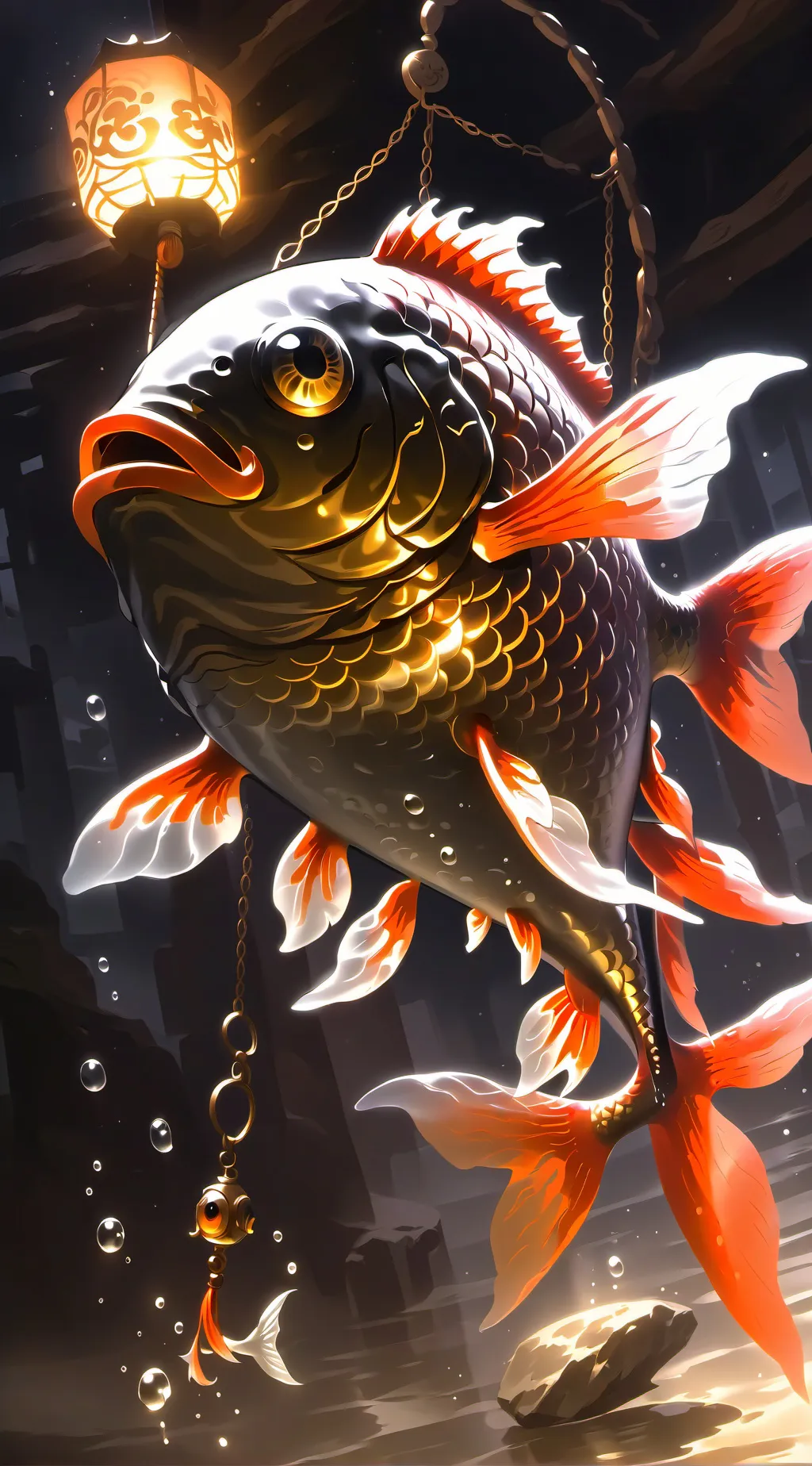 ai character: Searchlight hadal background