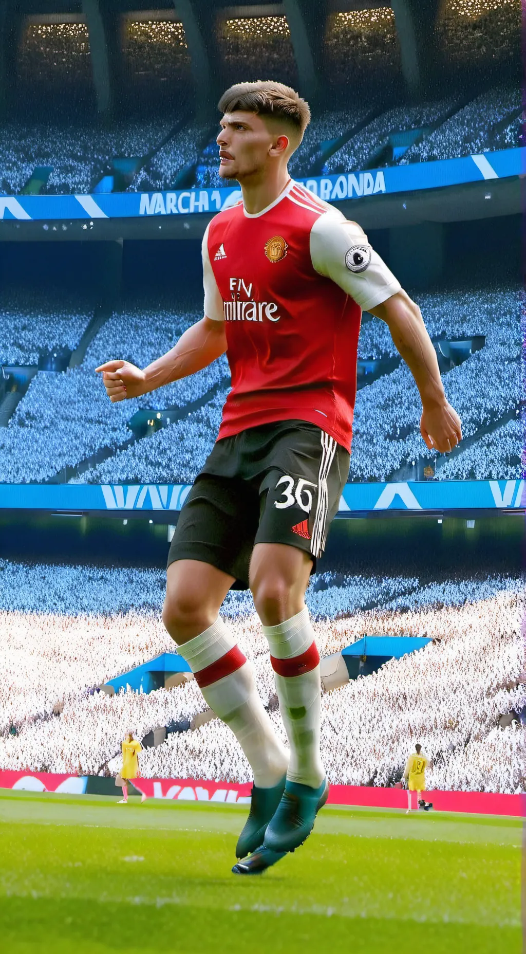 ai character: Alexander Garnacho background