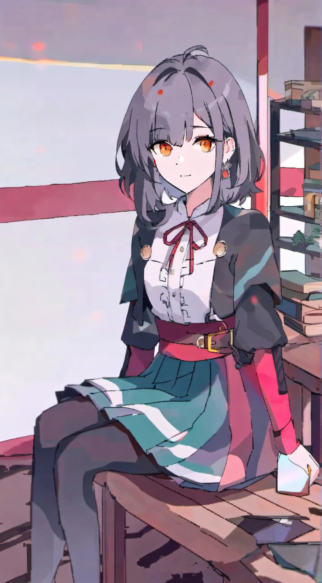 ai character: Kelly  background