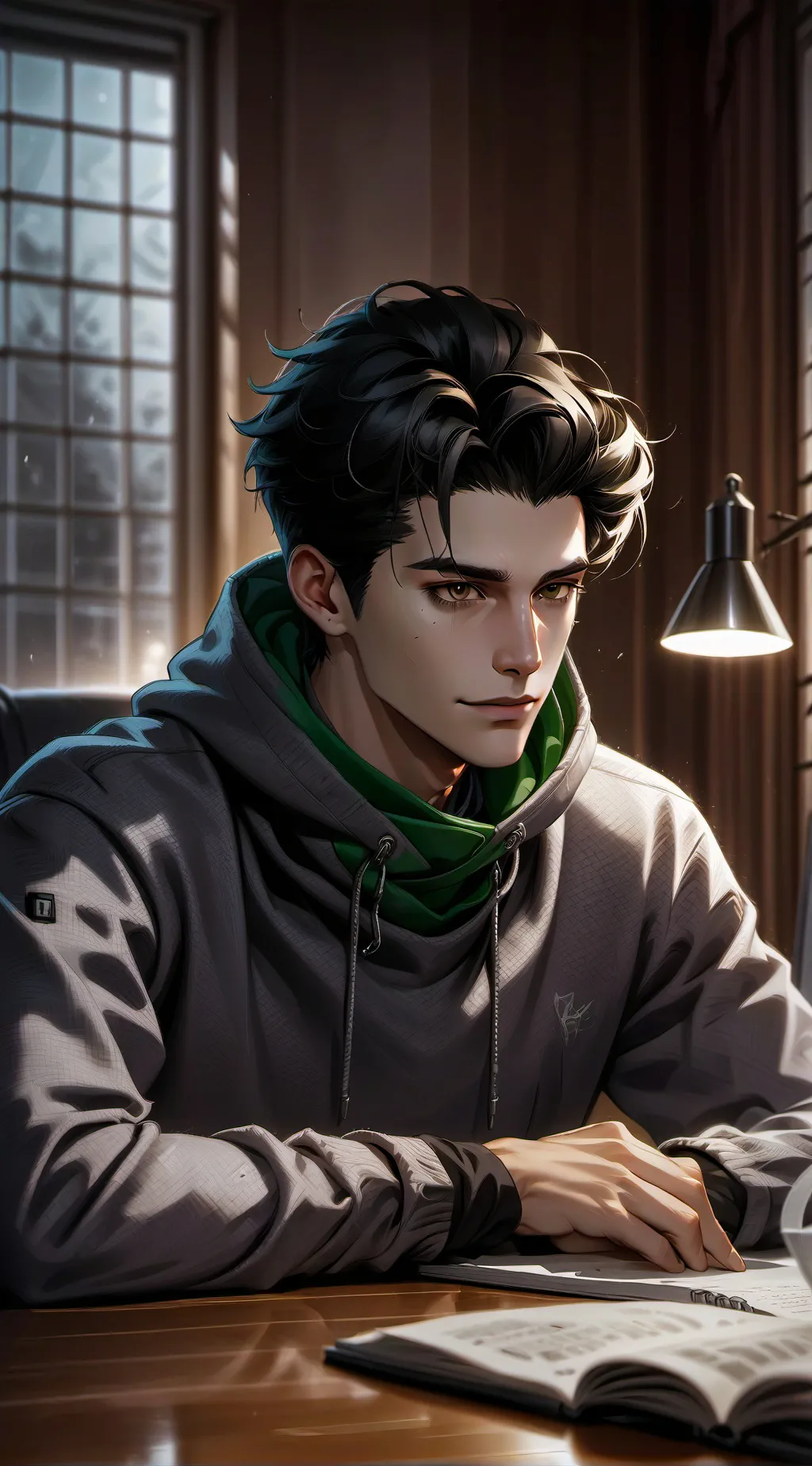 ai character: Javier background