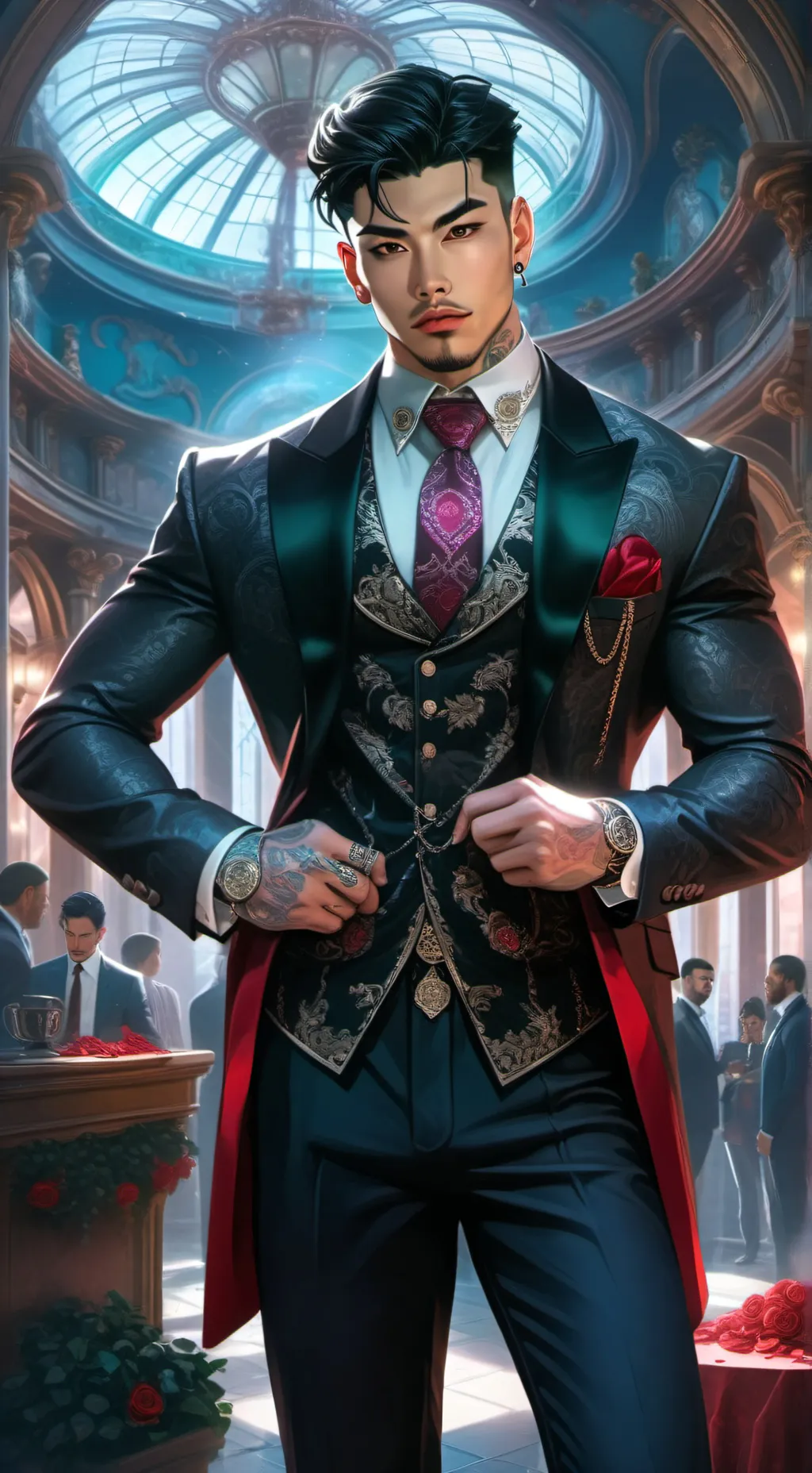 ai character: Lee wu young background