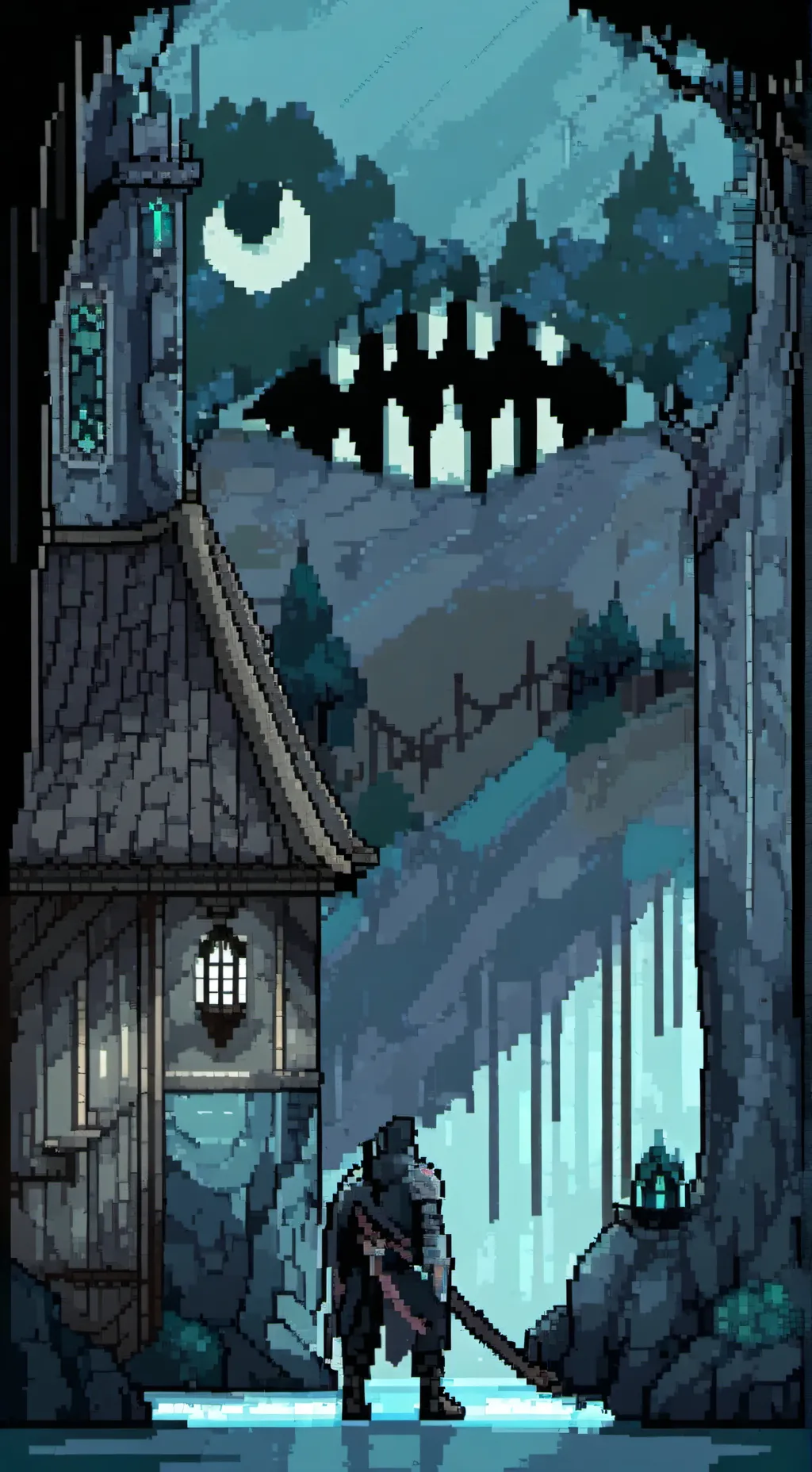 ai character: monster class background