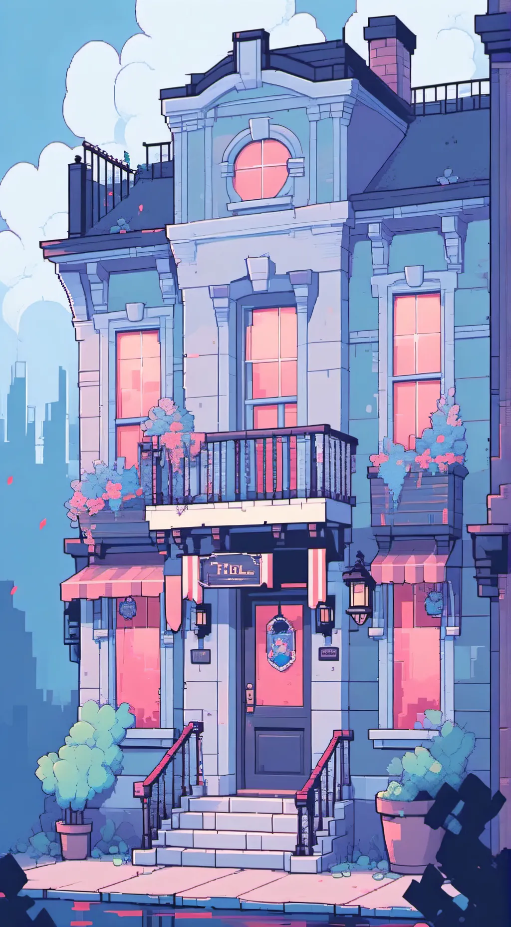 ai character: hazbin hotel  background