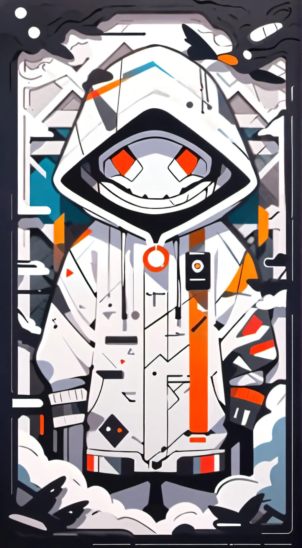 ai character: sprunki it's me  background