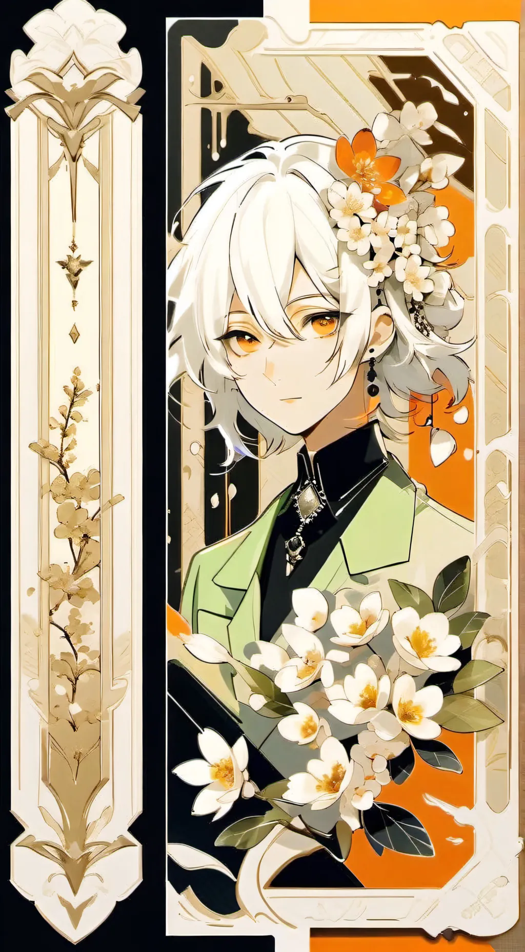 ai character: susuke x Shinobu  background