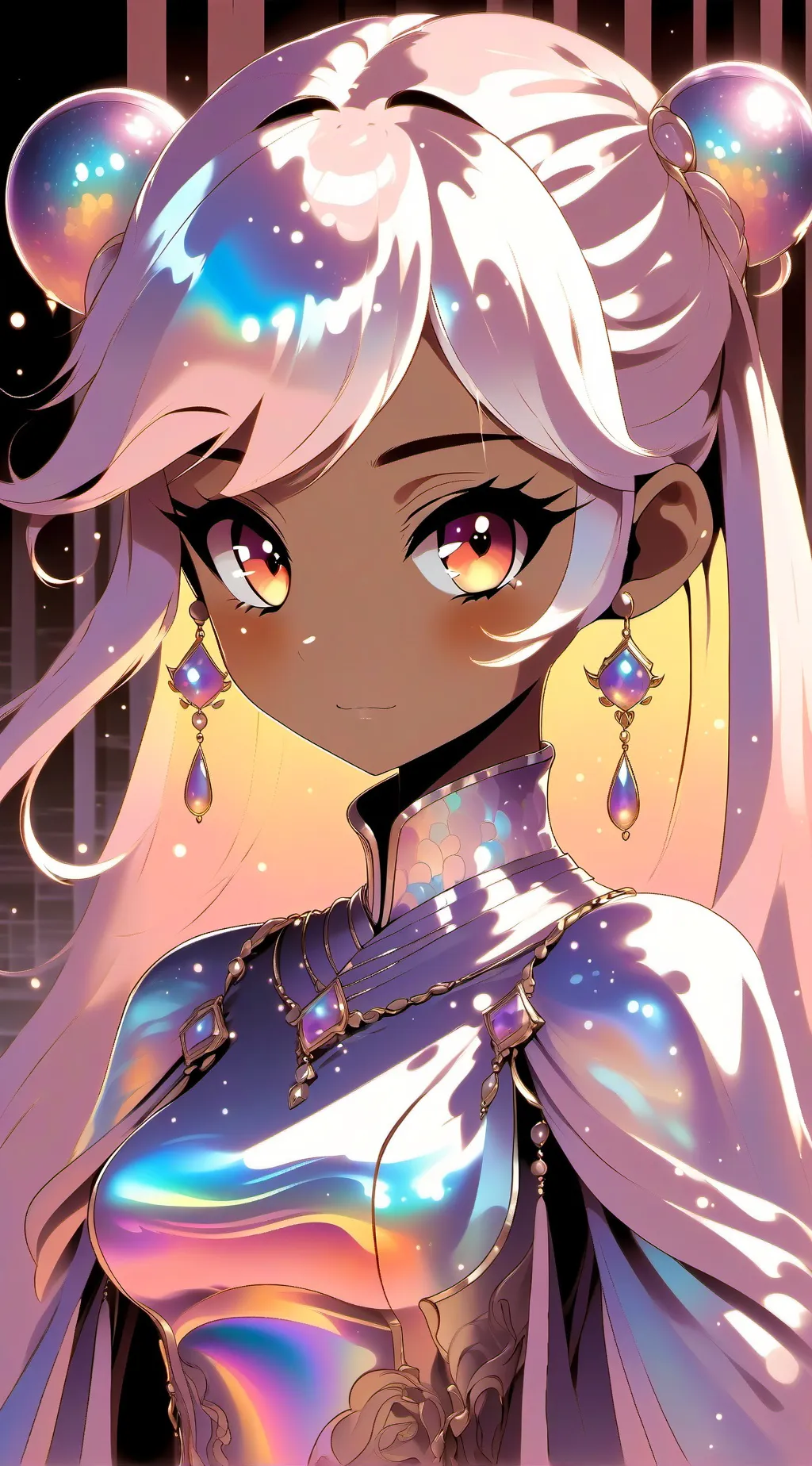 ai character: Ella blegay. background