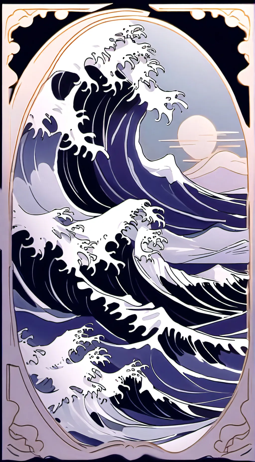 ai character: HH wave pool background