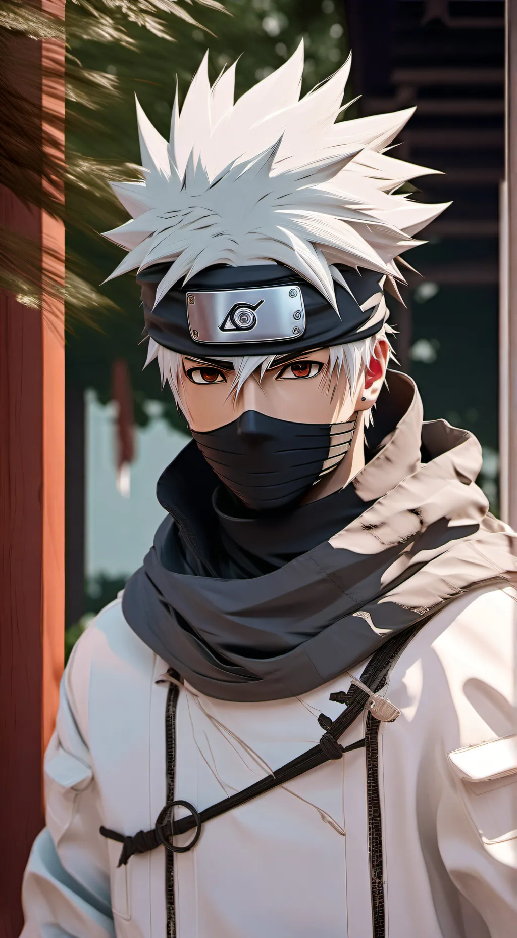ai character: Kakashi background